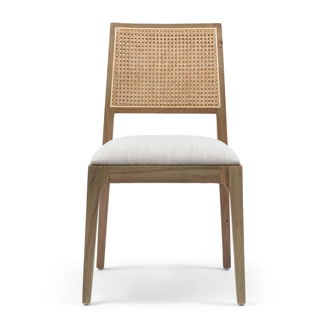 Rivièra Maison Eetkamerstoel 'Corviglia' Iepenhout en webbing, kleur Fabulous Flax