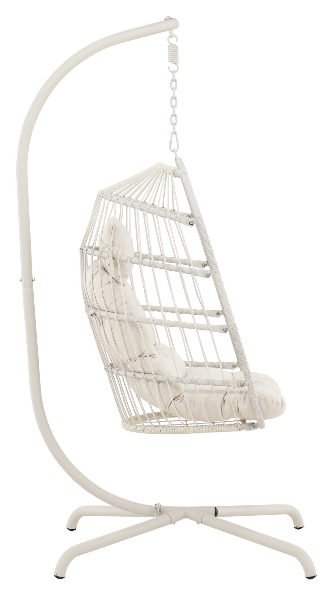 Nohr Hangstoel 'Elysse' kleur Beige