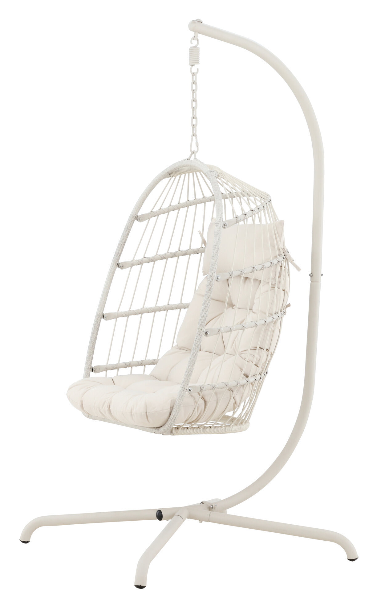 Nohr Hangstoel 'Elysse' kleur Beige