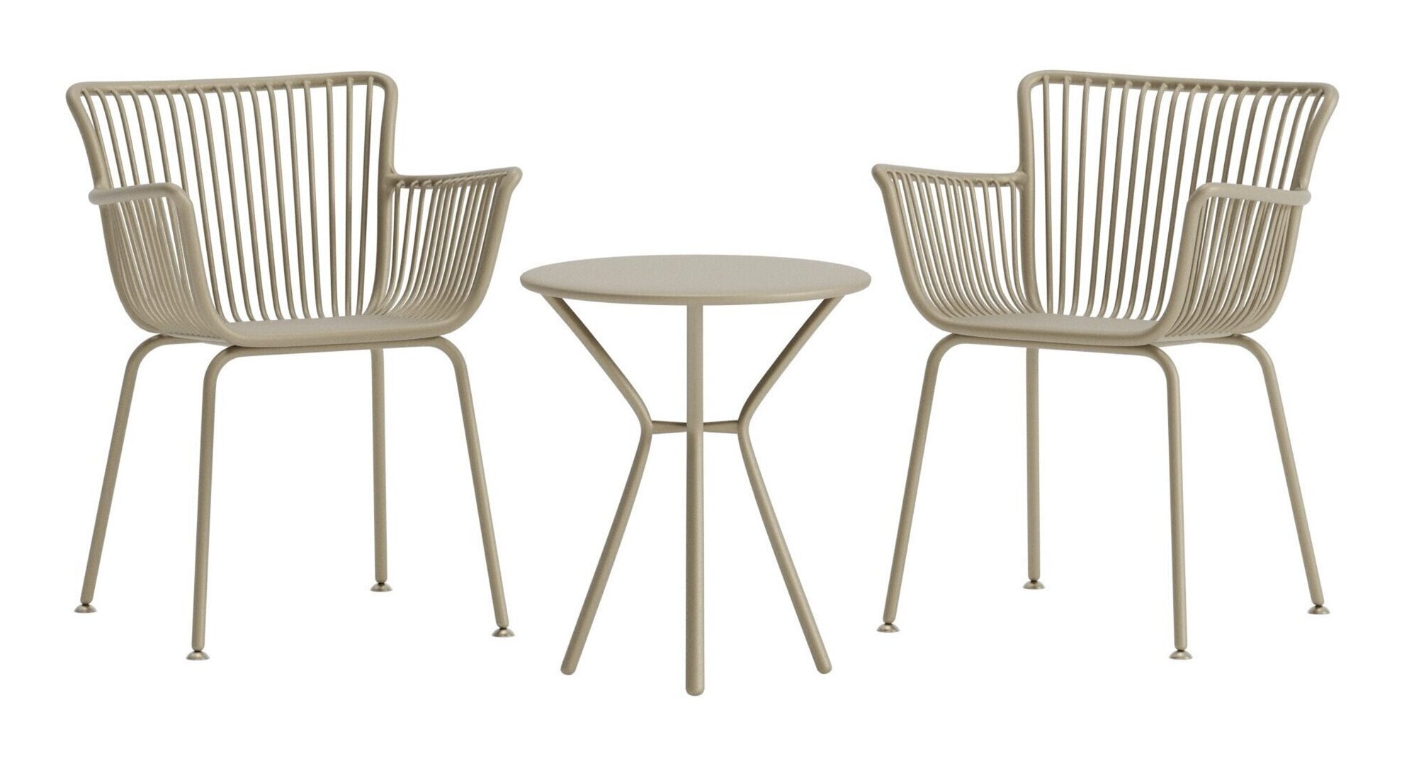 Nohr Bistroset 'Quanette' kleur Beige