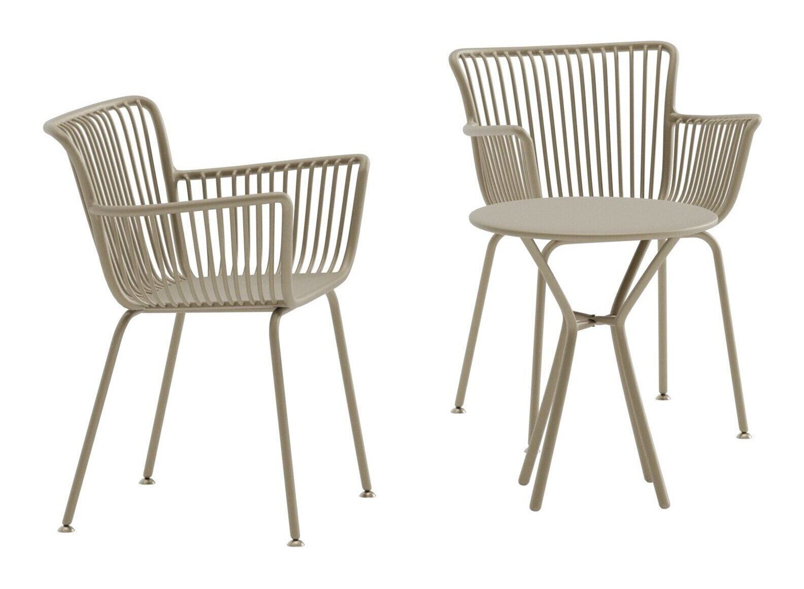 Nohr Bistroset 'Quanette' kleur Beige