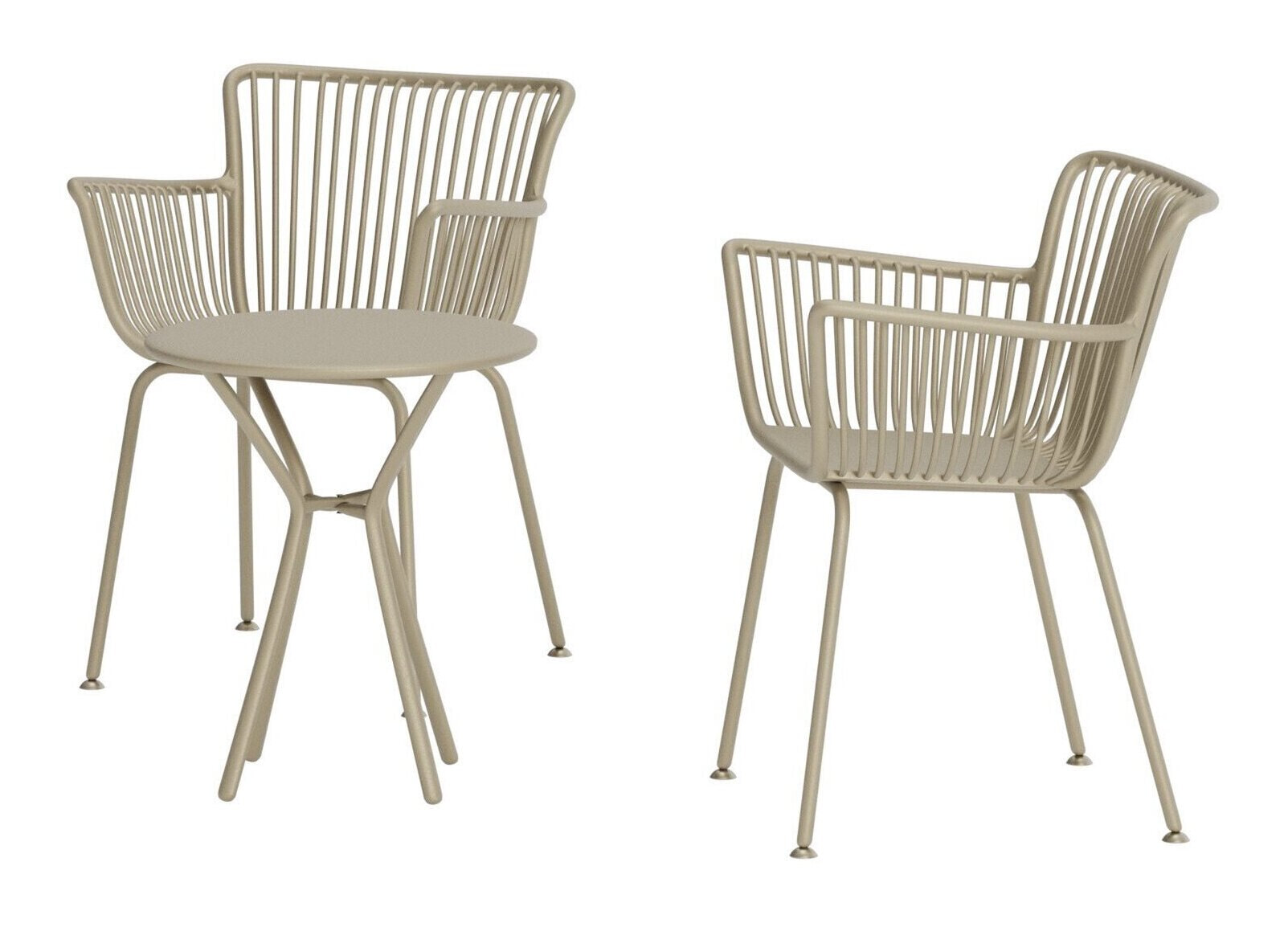 Nohr Bistroset 'Quanette' kleur Beige