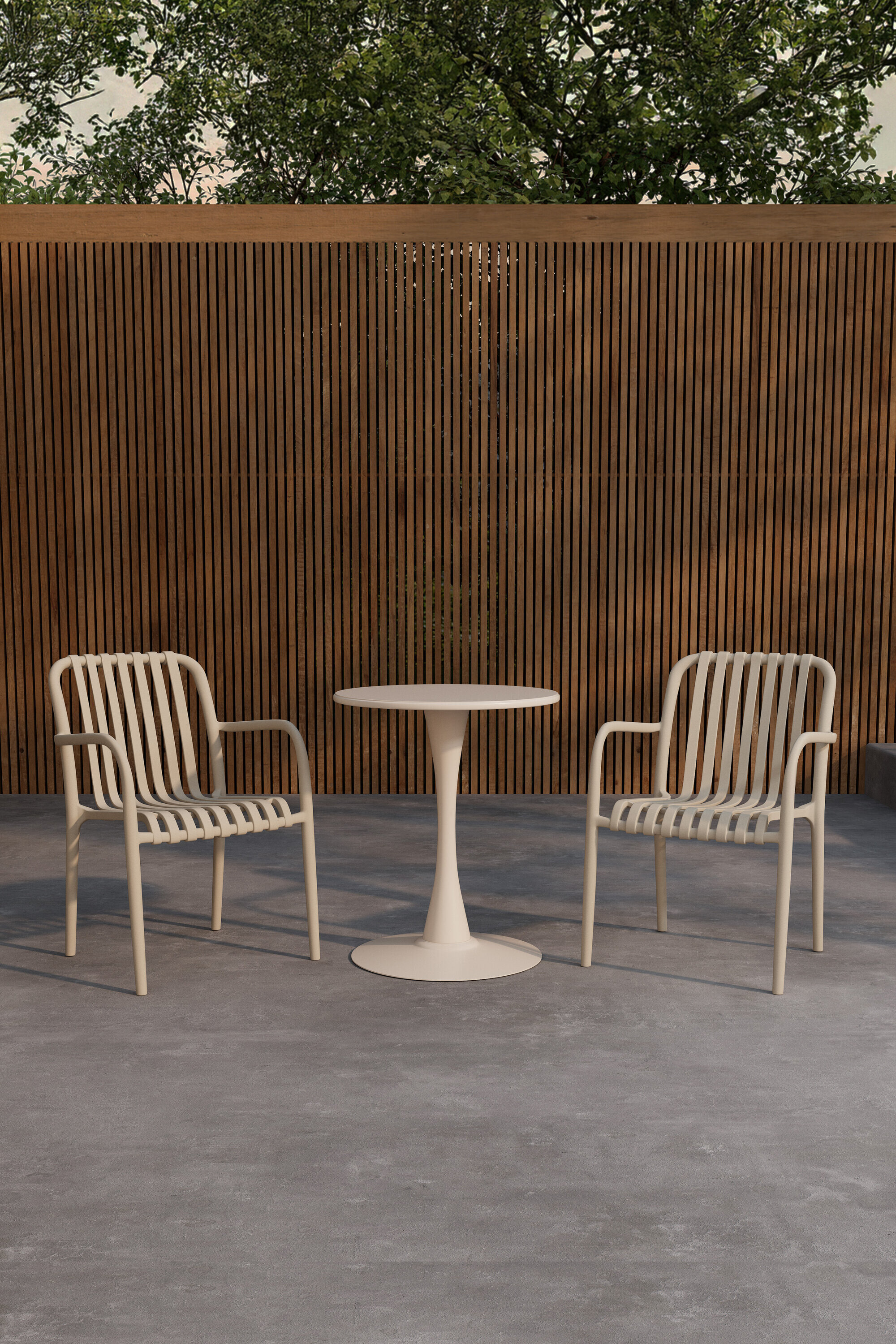 Nohr Bistroset 'Takeisha' kleur Beige