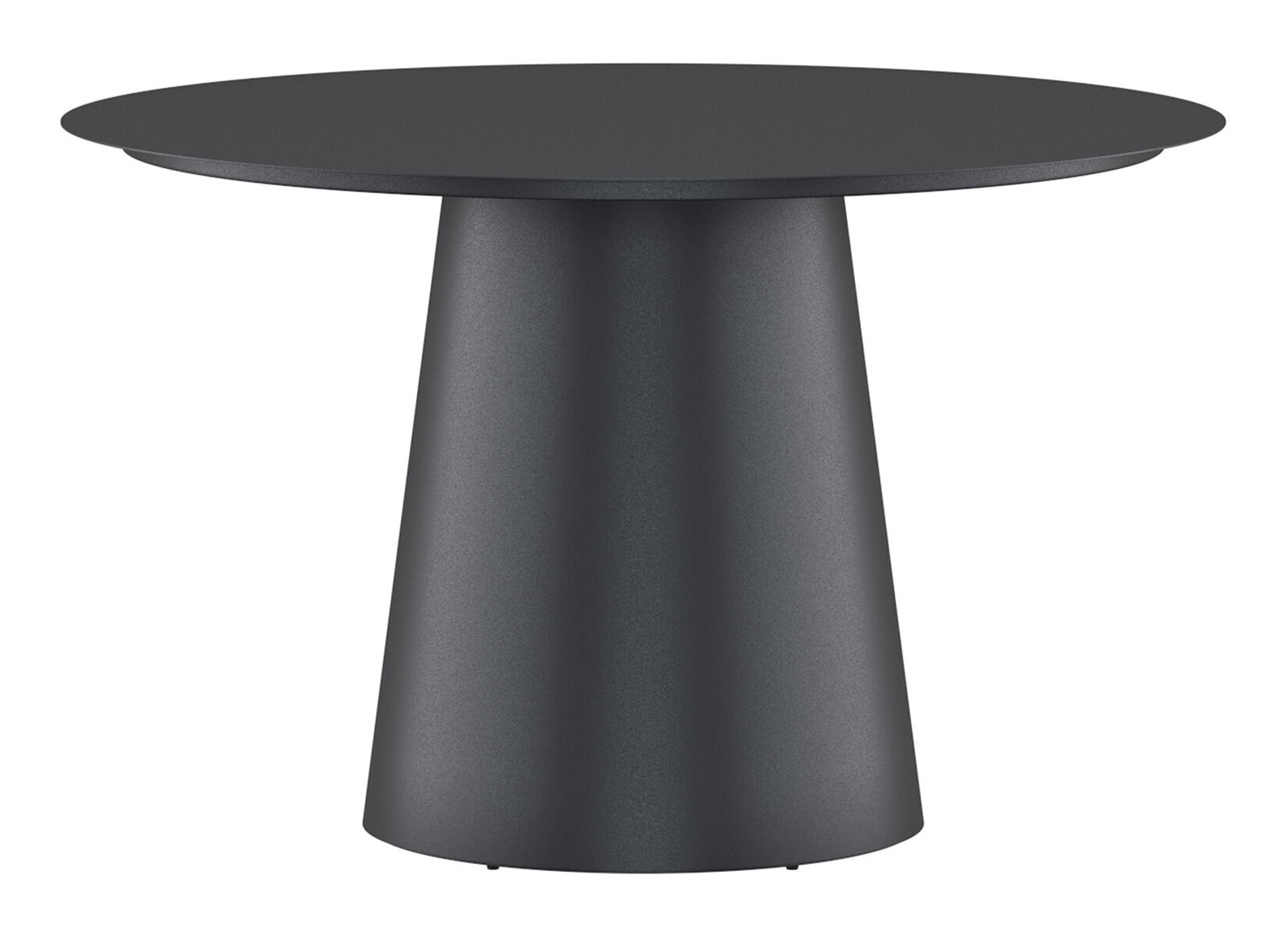 Nohr Ronde Tuintafel Mikeisha Aluminium, Ø120cm - Zwart