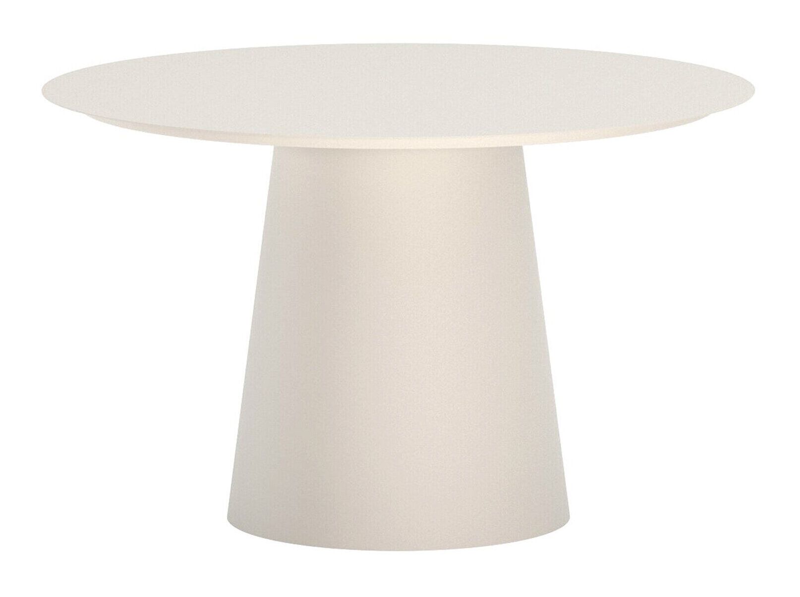 Nohr Ronde Tuintafel Mikeisha Aluminium, Ø120cm - Beige