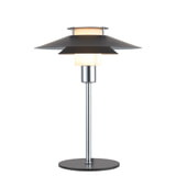Halo Design Tafellamp 'RIVOLI' kleur Zwart / Chroom