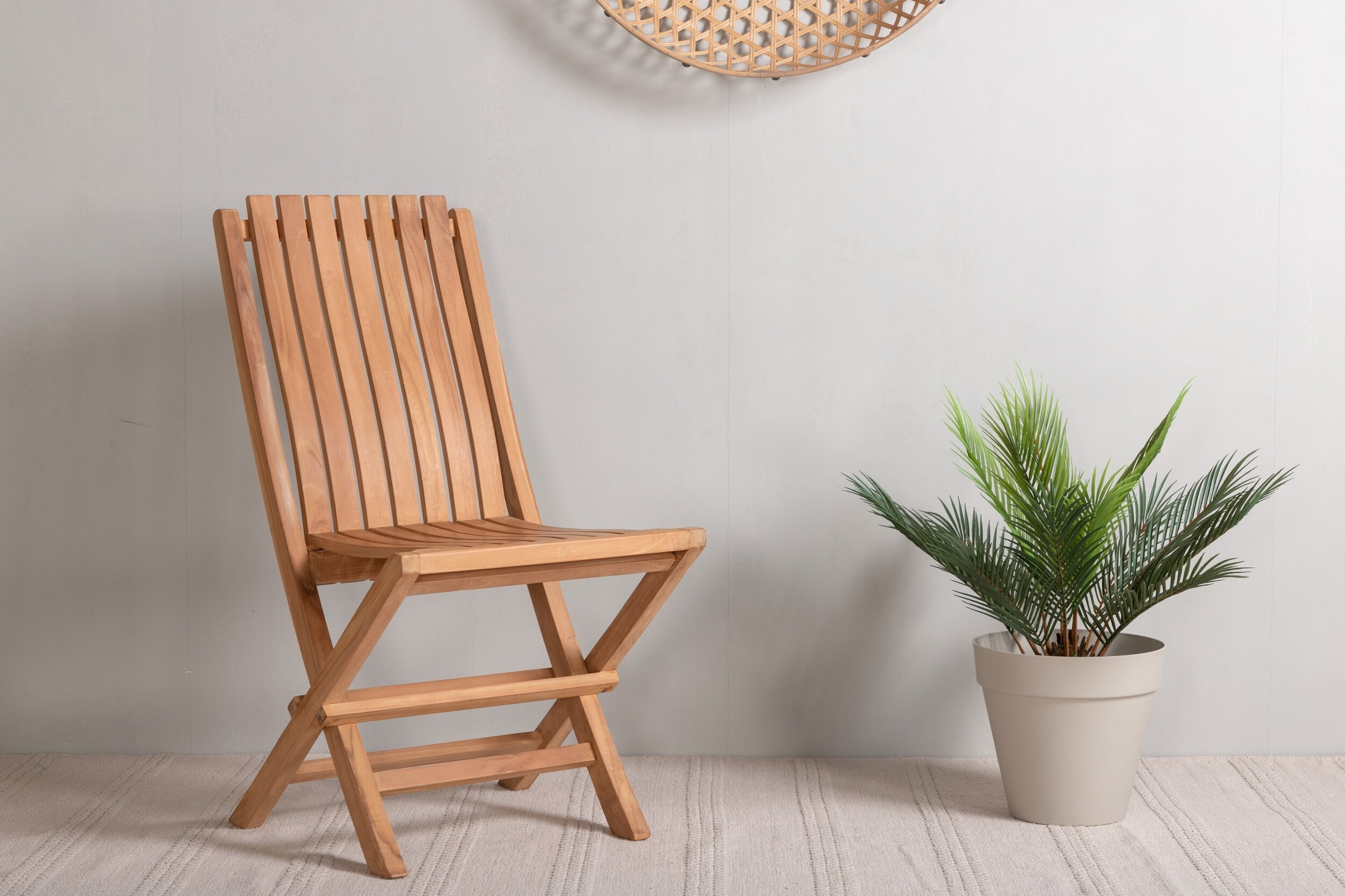 Nohr Inklapbare Tuinstoel 'Leea' Teakhout