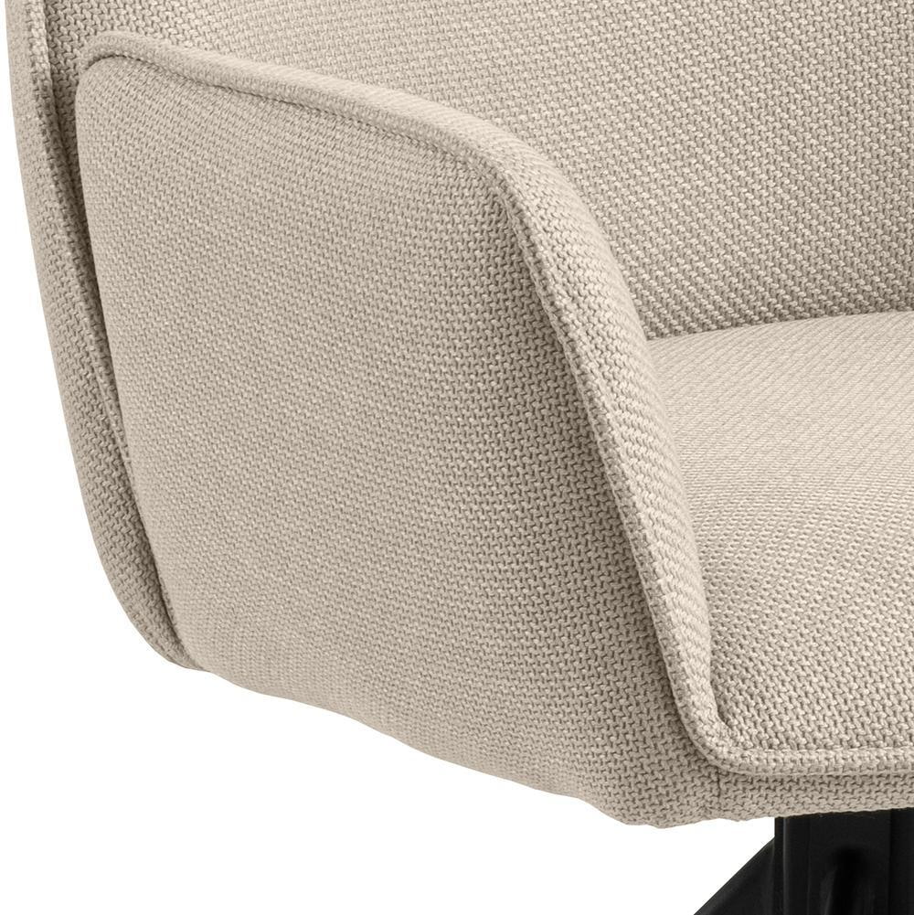 Bendt Draaibare Eetkamerstoel 'Dantrell' kleur Beige