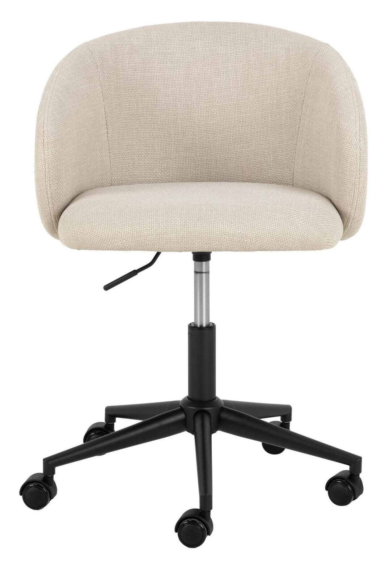 Bendt Bureaustoel 'Cristi' Structuurstof, kleur Beige