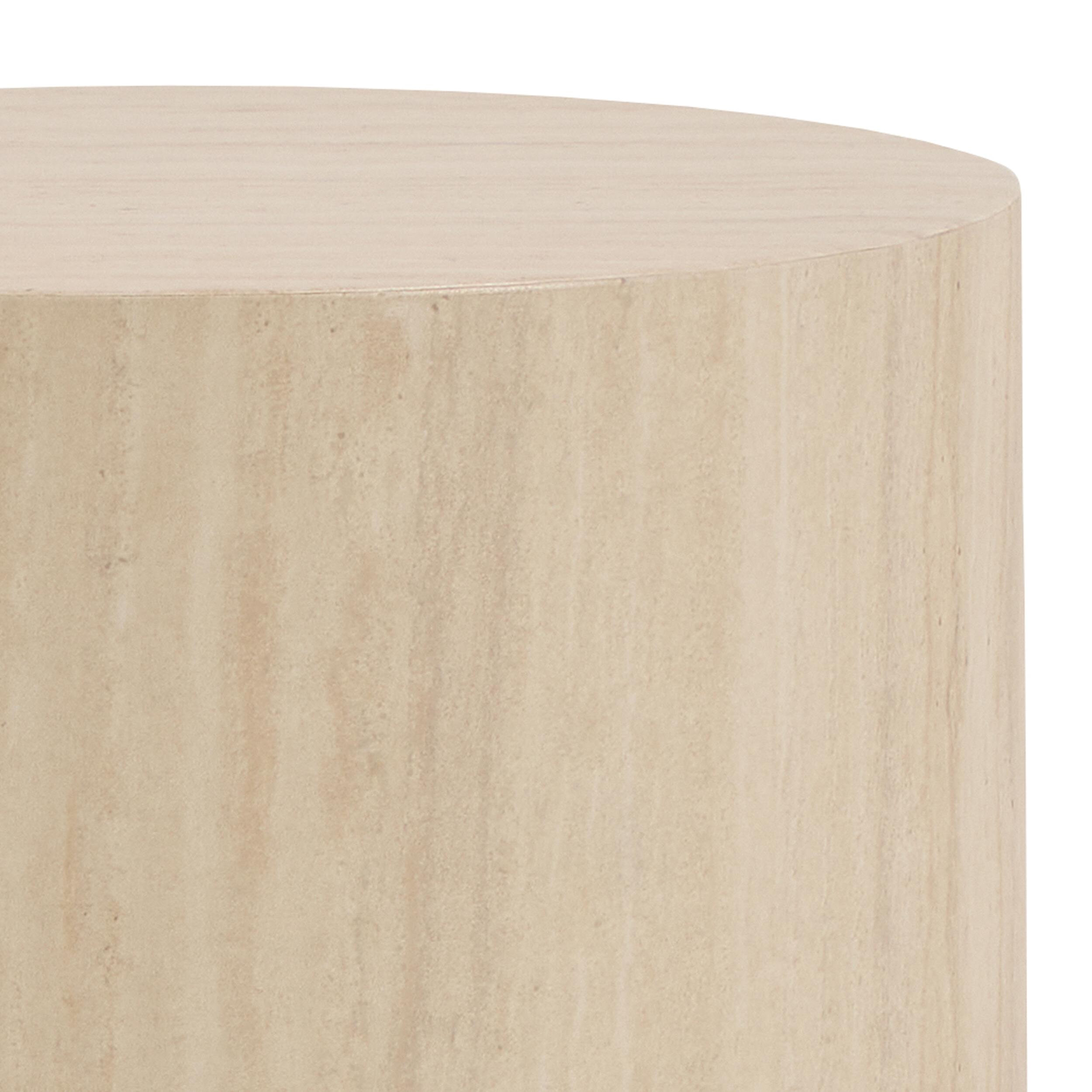 Bendt Zuil 'Flavian' Travertinlook, Set van 2 stuks, kleur Beige