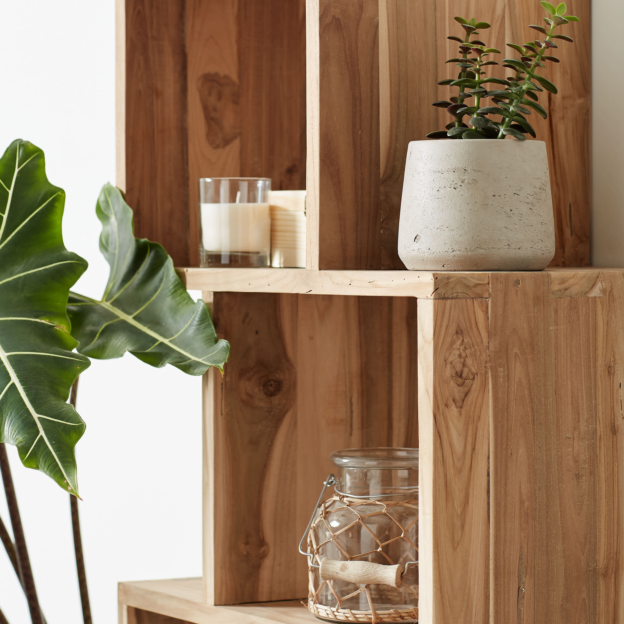Kave Home Wandrek 'Aroba' 132cm hoog, kleur naturel