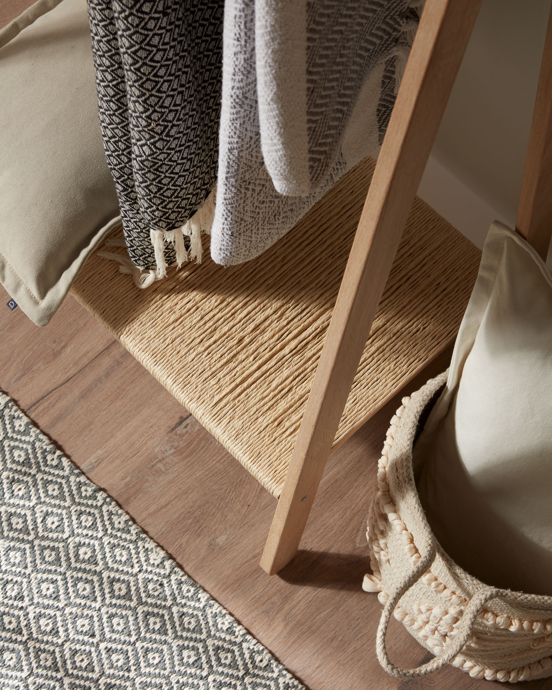Kave Home Kledingrek 'Natane' kleur Naturel