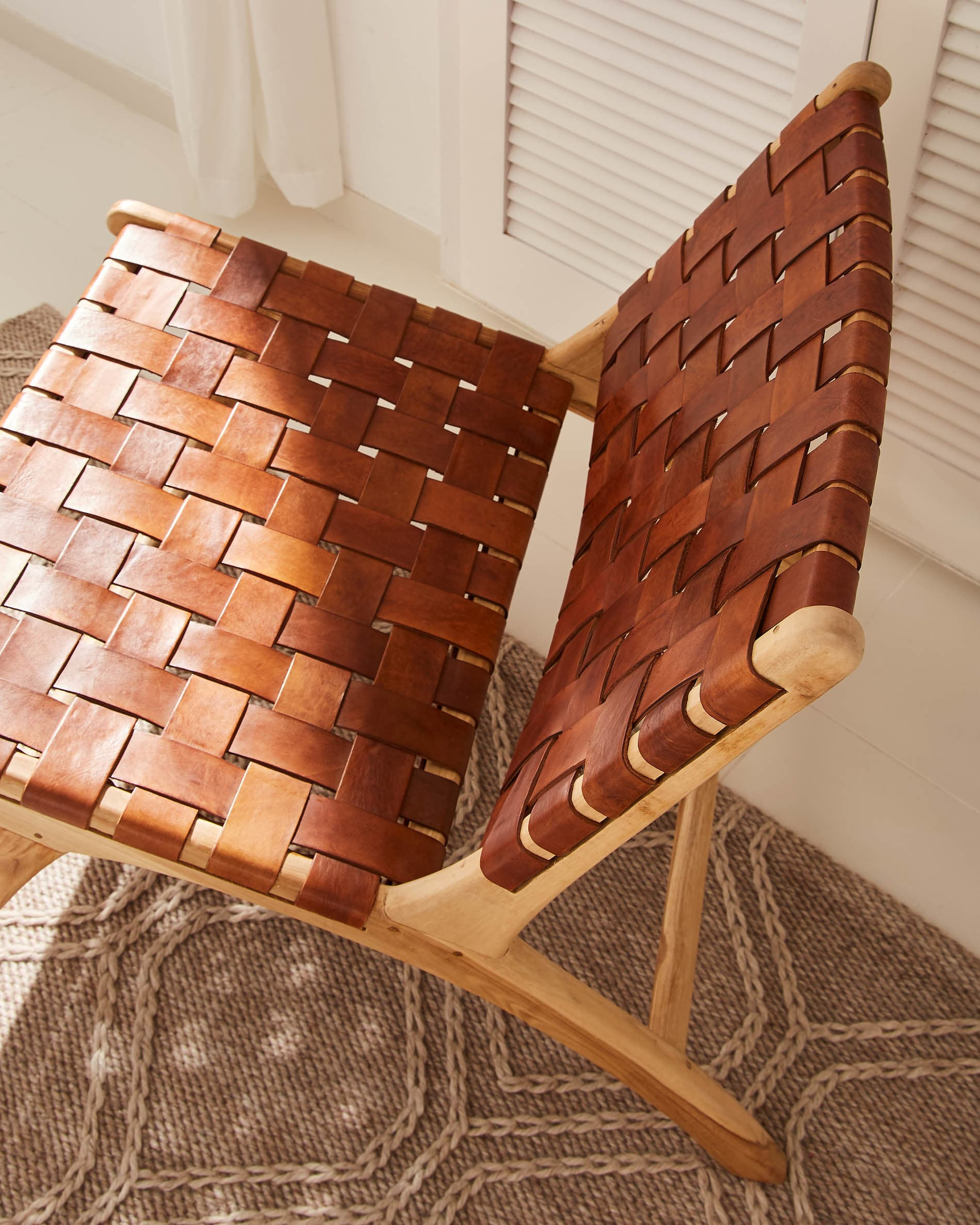 Kave Home Fauteuil 'Calixta', kleur Bruin