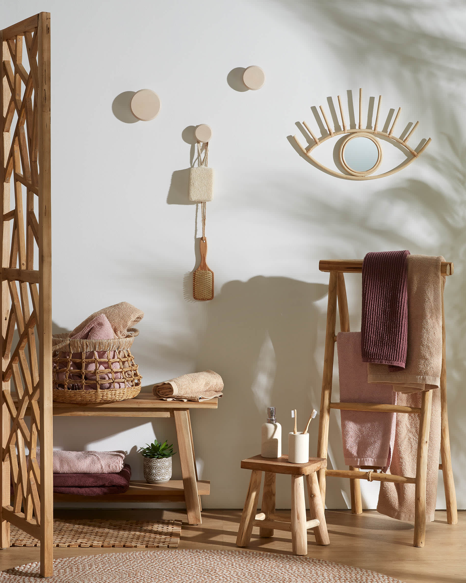 Kave Home Krukje 'Yumbi' Teakhout