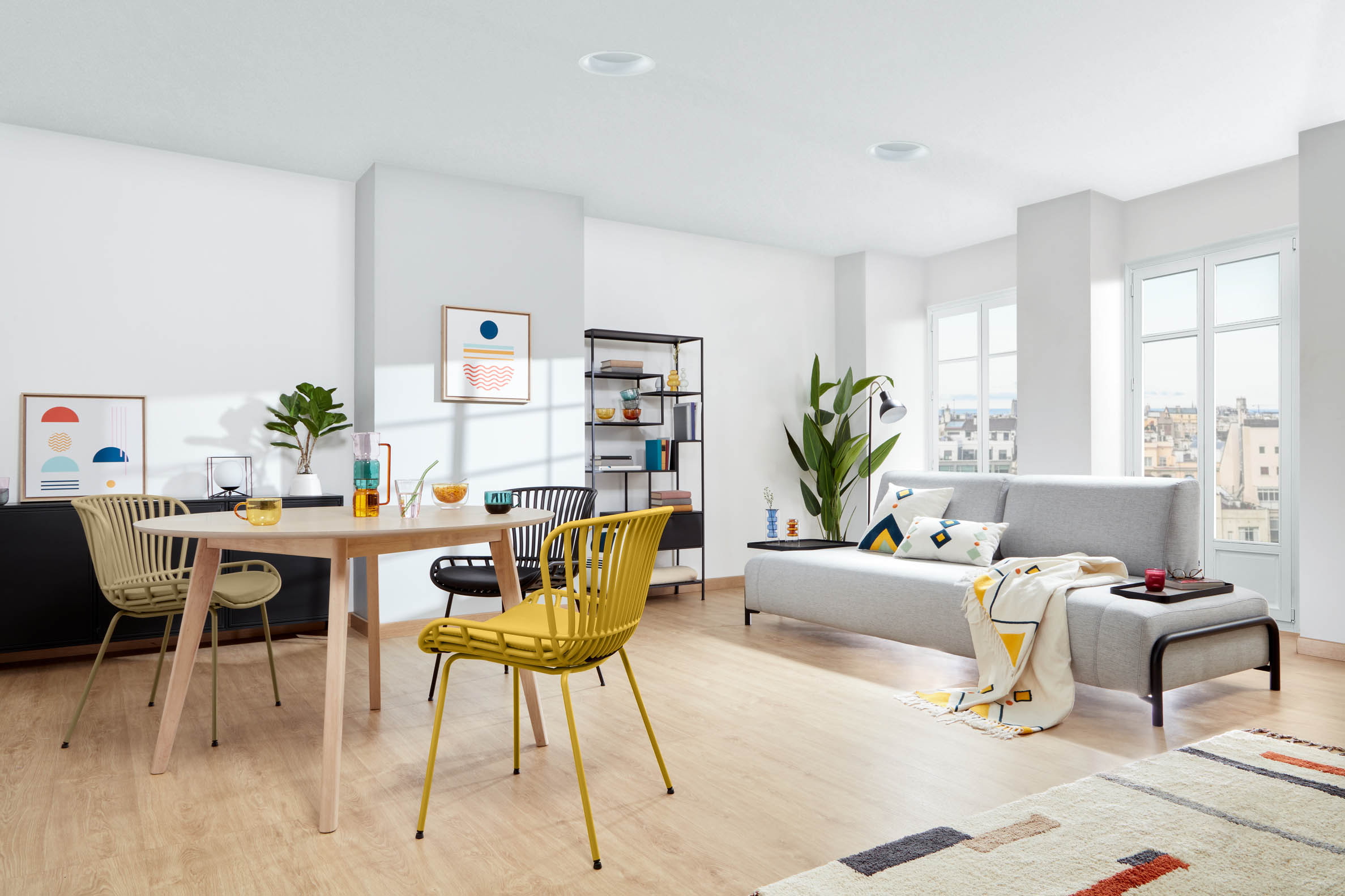 Kave Home Eetkamerstoel 'Surpik' kleur Beige