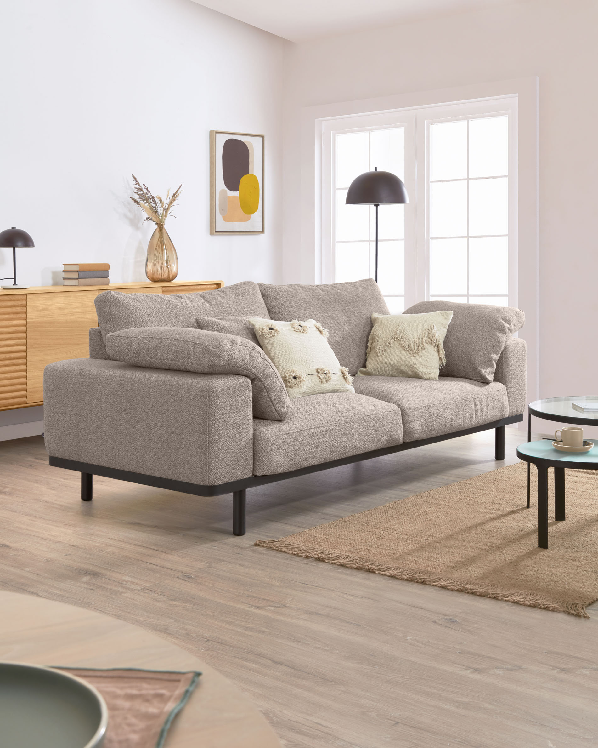 Kave Home Tafellamp 'Aleyla' kleur Rood