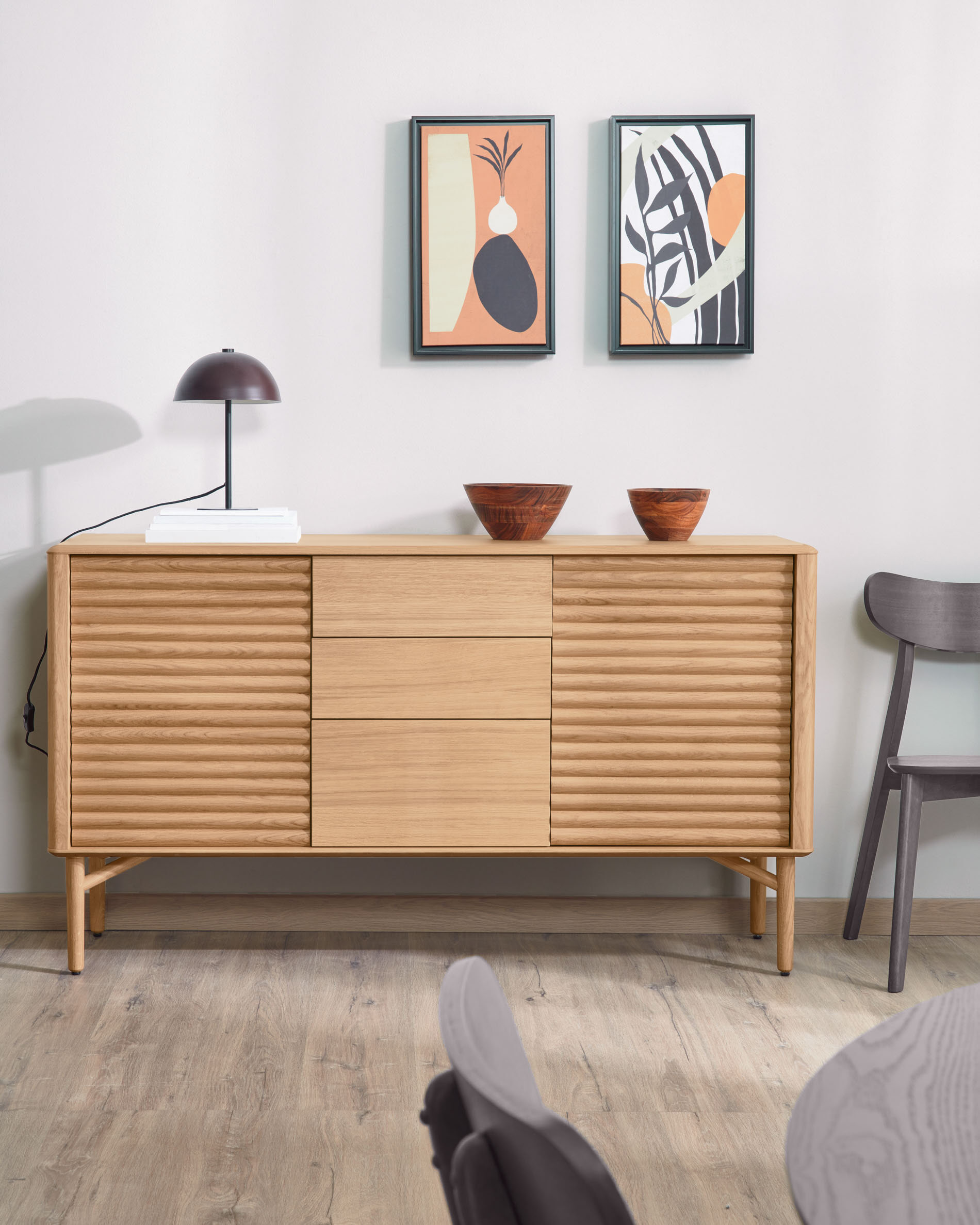 Kave Home Tafellamp 'Aleyla' kleur Rood
