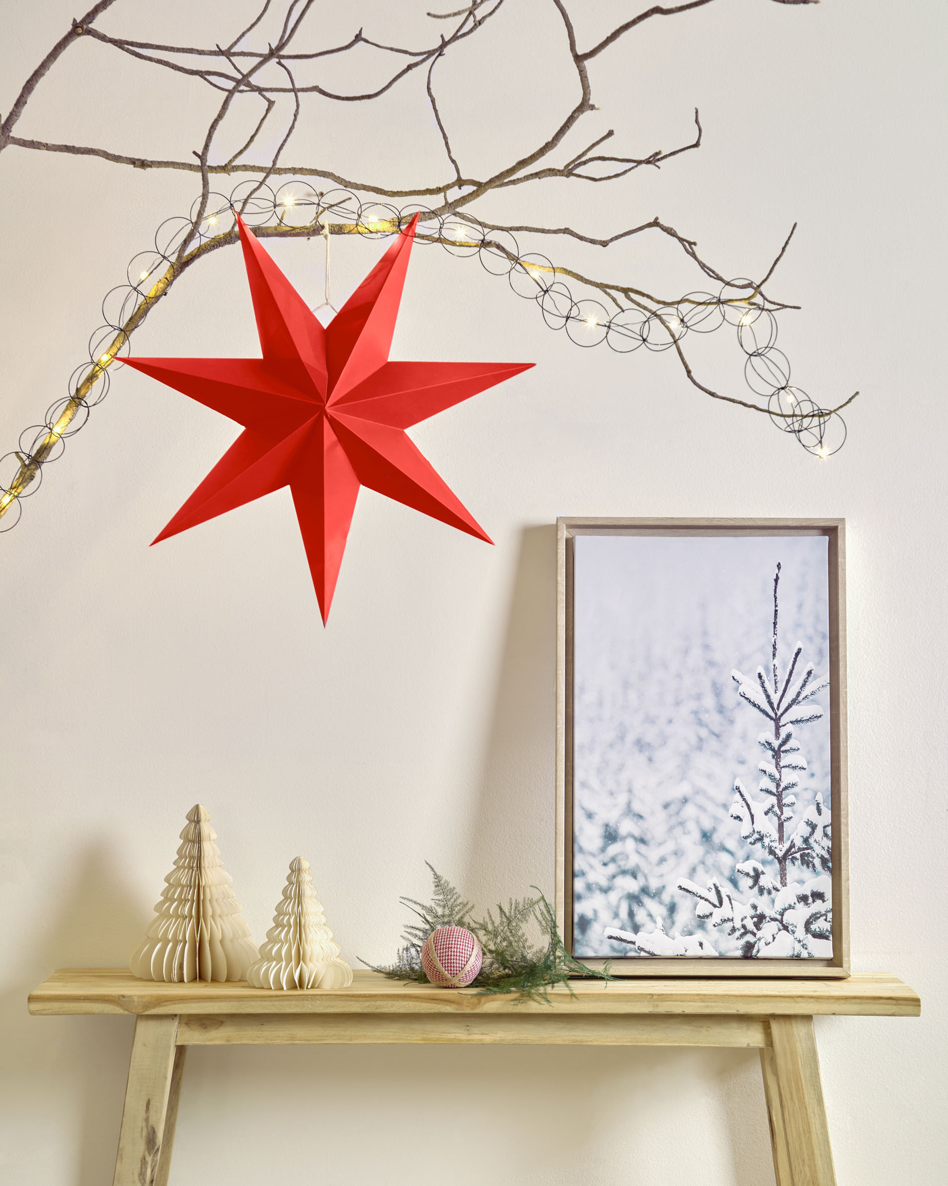 Kave Home Bankje 'Safara' Teakhout, 100cm