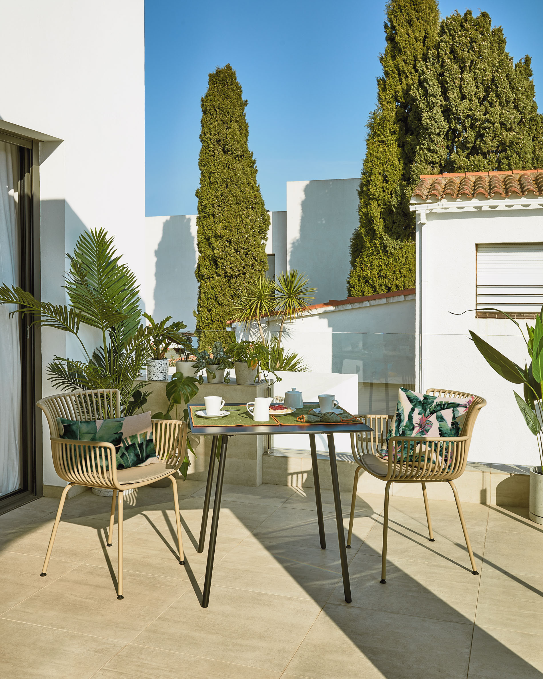 Kave Home Tuinstoel 'Surpika', kleur Beige