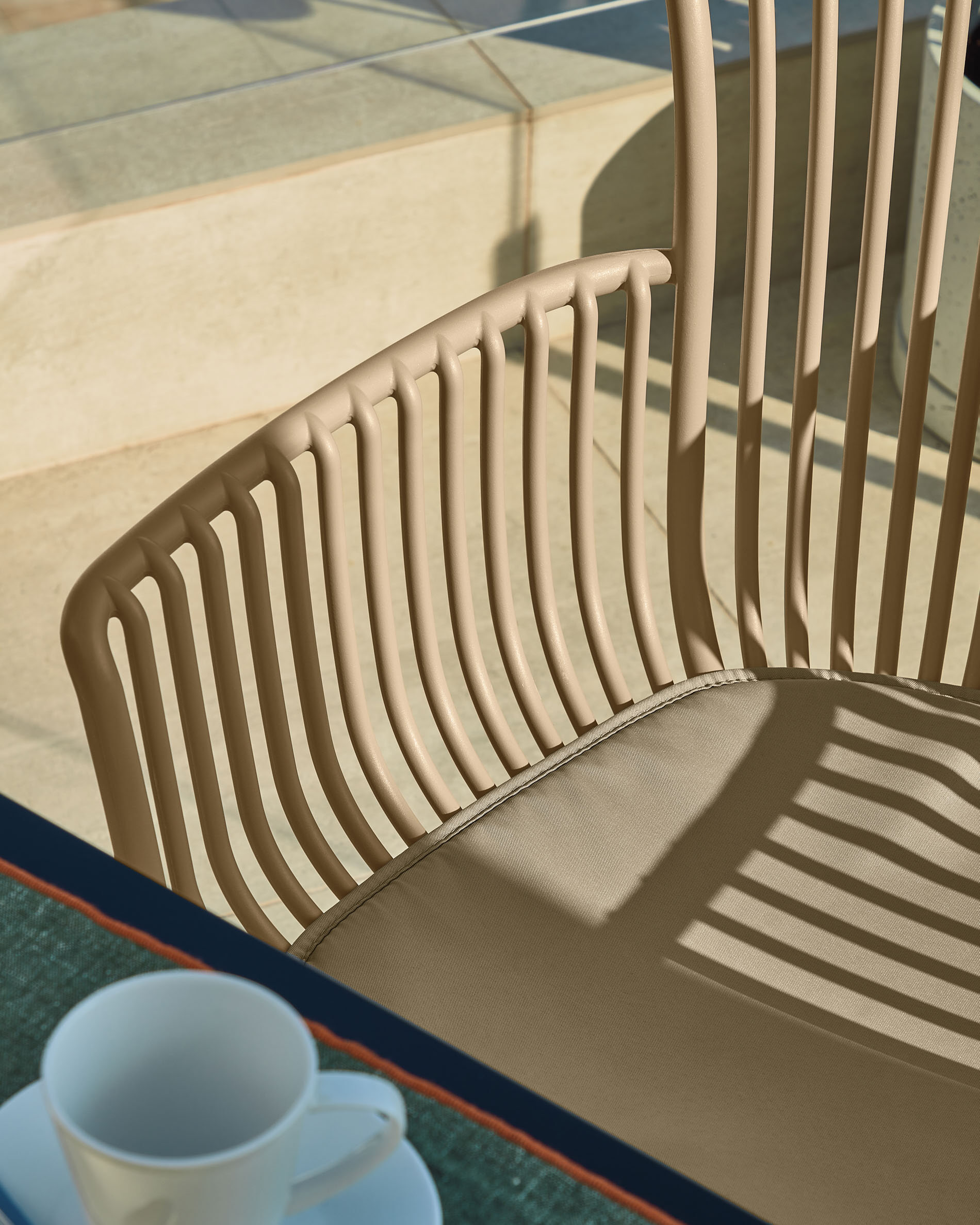 Kave Home Tuinstoel 'Surpika', kleur Beige