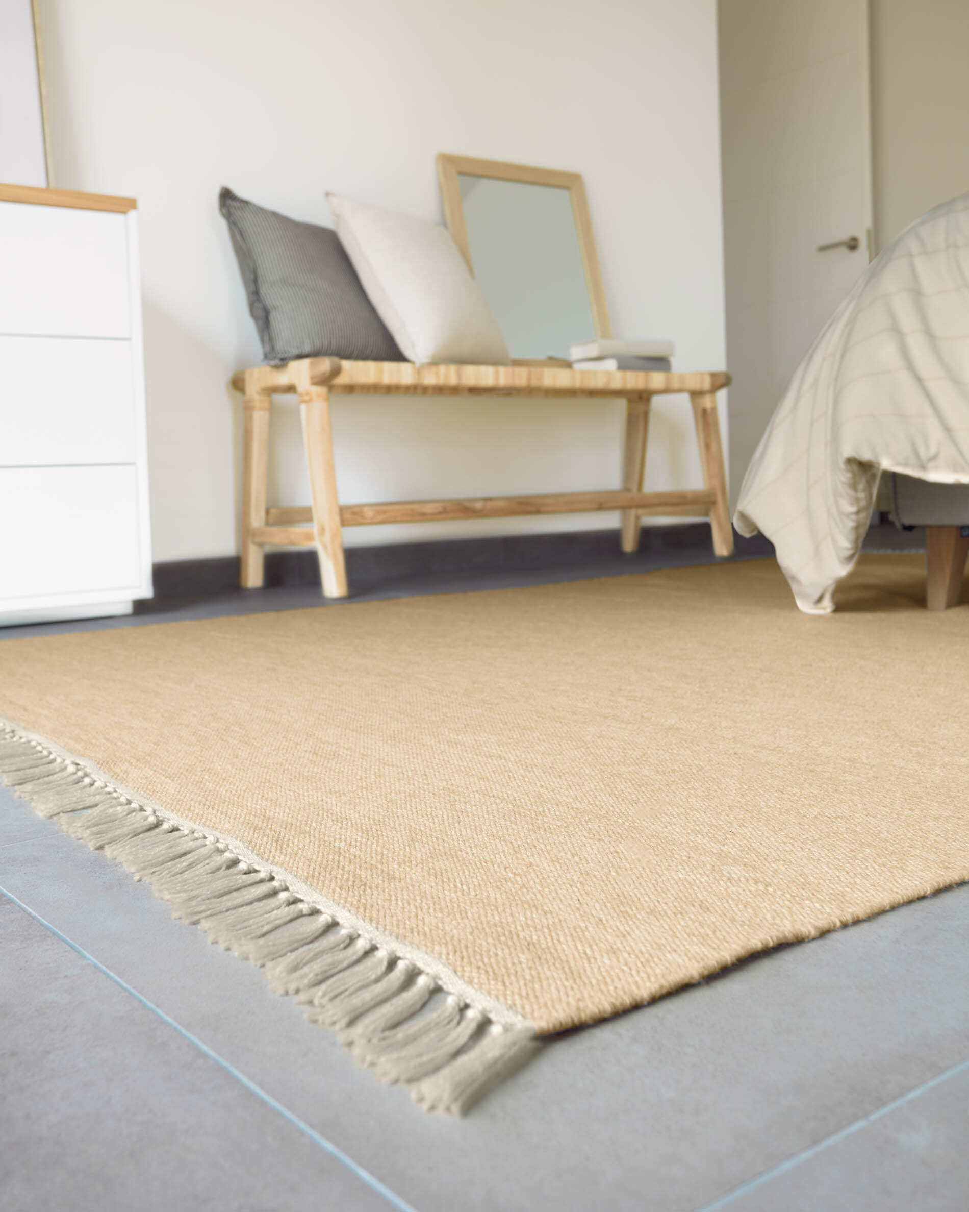 Kave Home Bankje 'Beida' 120cm