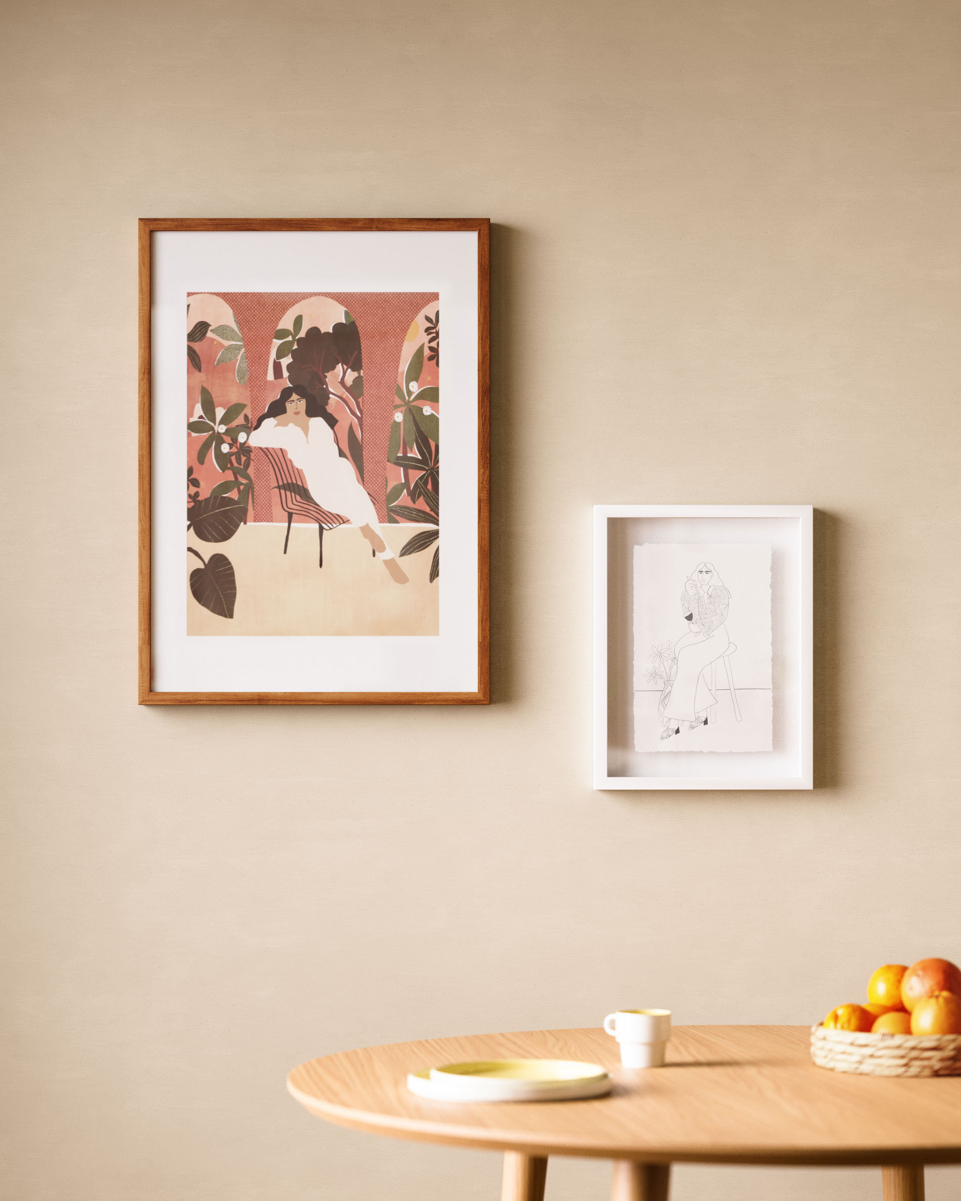 Kave Home Uitschuifbare Ovale Eettafel 'Oqui' 120 - 200 x 90cm, kleur Eiken Naturel
