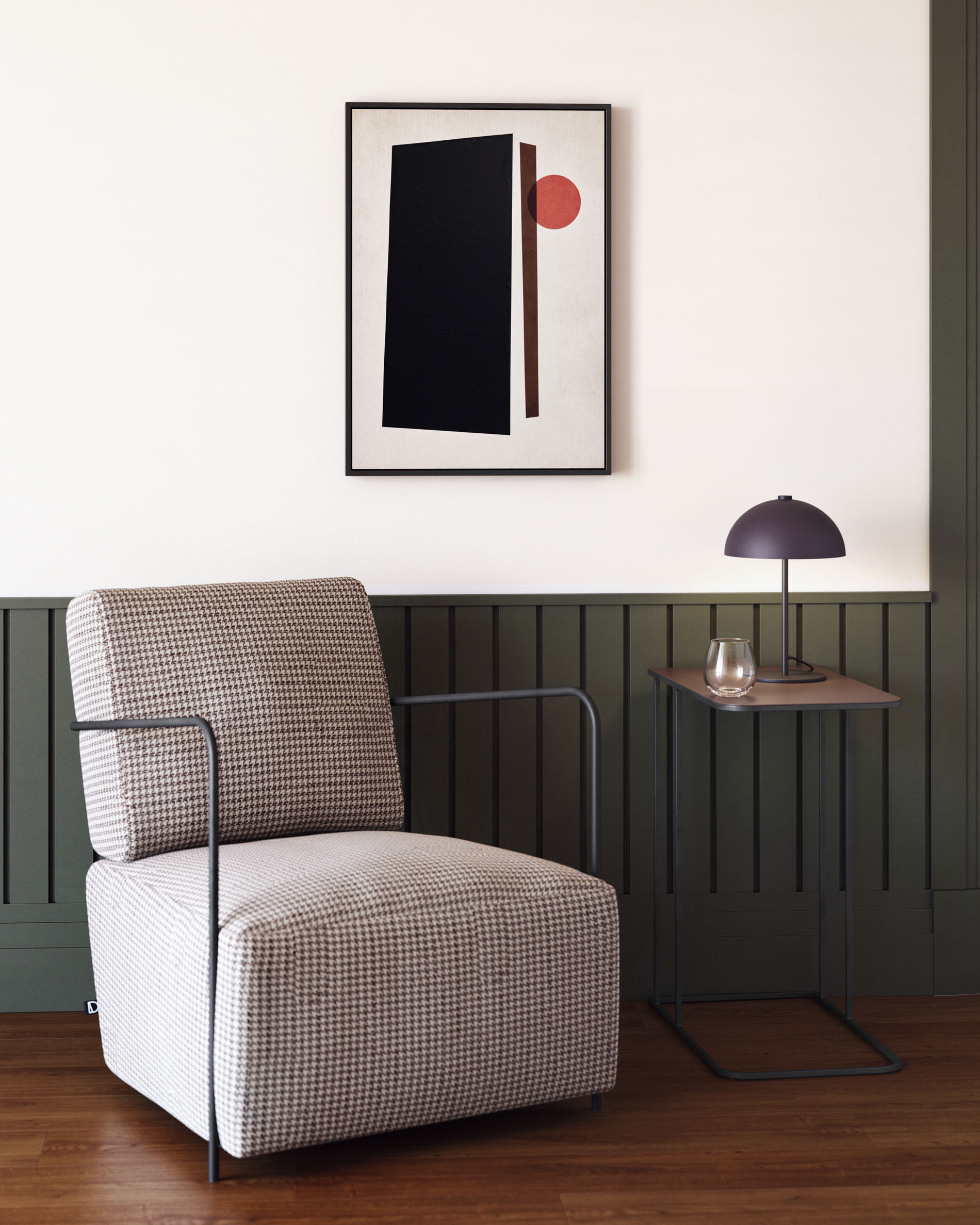 Kave Home Tafellamp 'Aleyla' kleur Rood