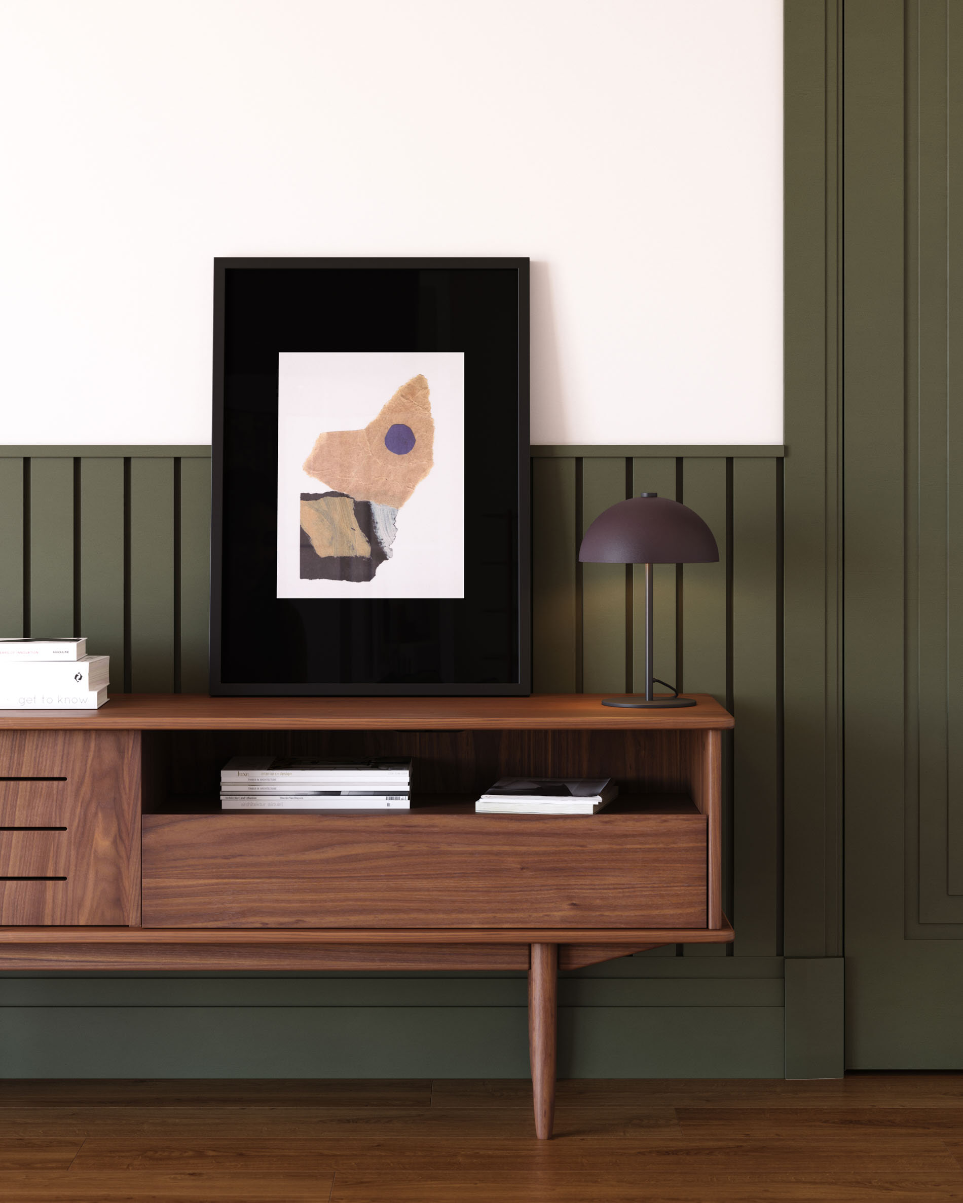 Kave Home Tafellamp 'Aleyla' kleur Rood