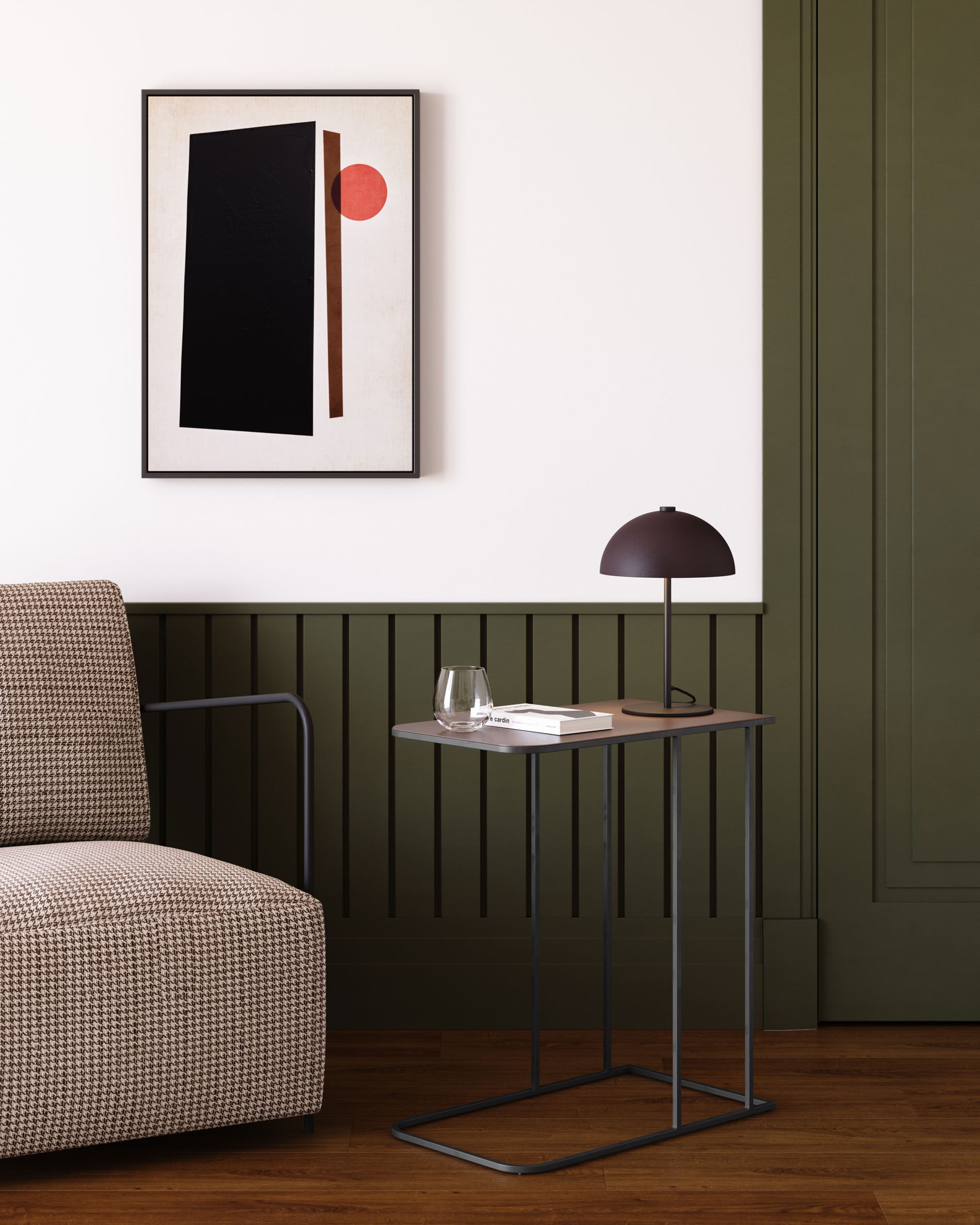 Kave Home Tafellamp 'Aleyla' kleur Rood