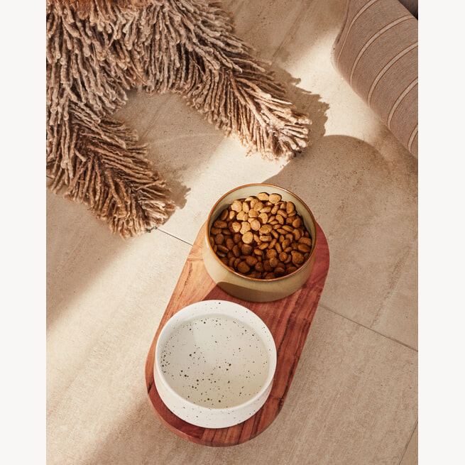 Verhoogde Slow Feeder Kattenbak - Keramische Verhoogde Slow Feeder Kattenbak - Keramische