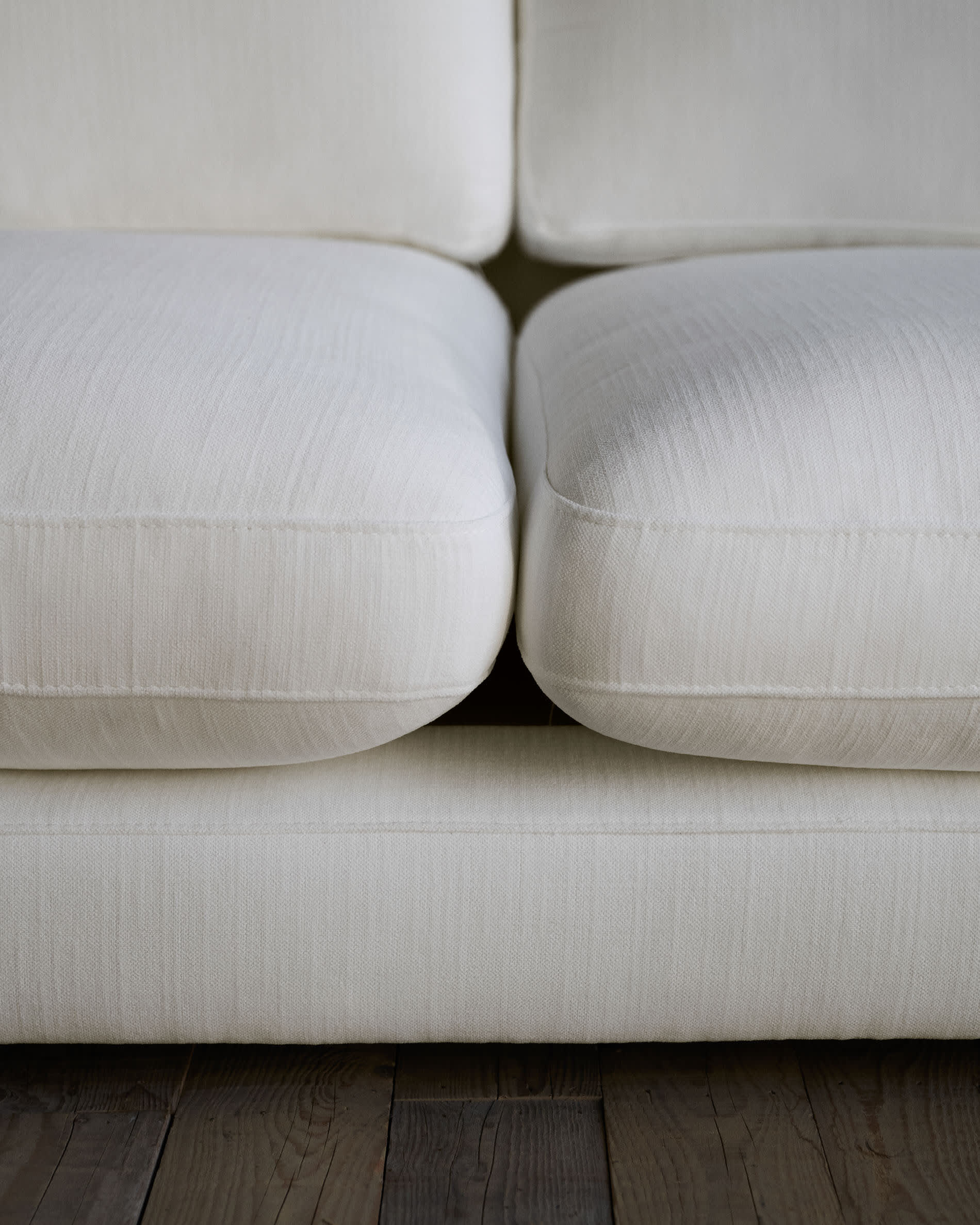 Kave Home 4-zits Loungebank 'Gala' Rechts, Chenille, kleur Wit