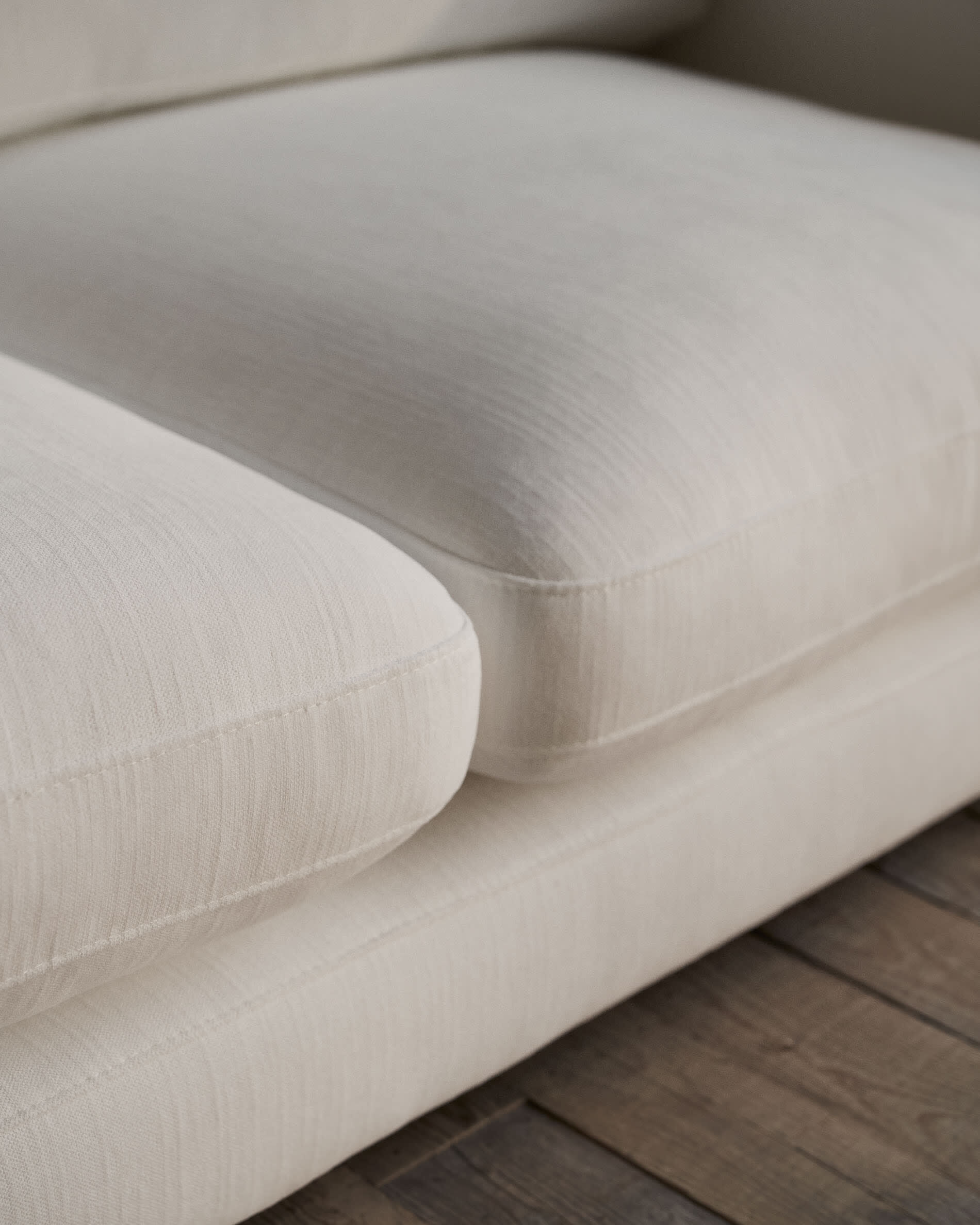 Kave Home 4-zits Loungebank 'Gala' Links, Chenille, kleur Beige