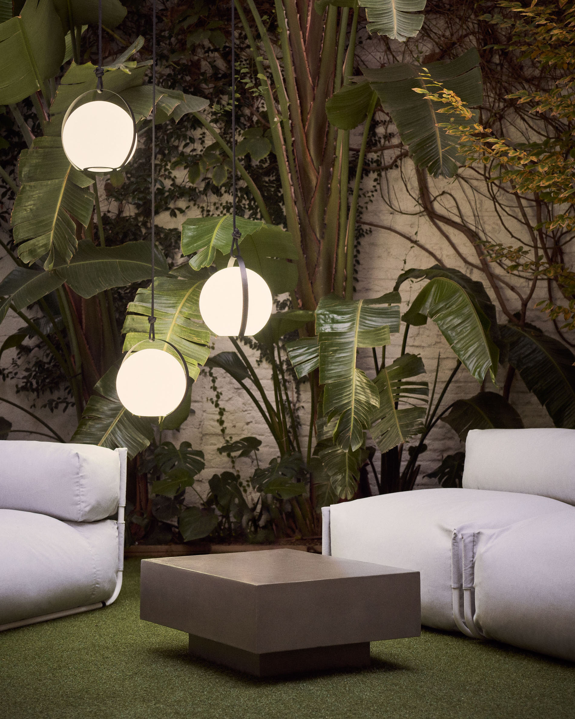Kave Home Salontafel 'Rustella' Cement, 80 x 60cm
