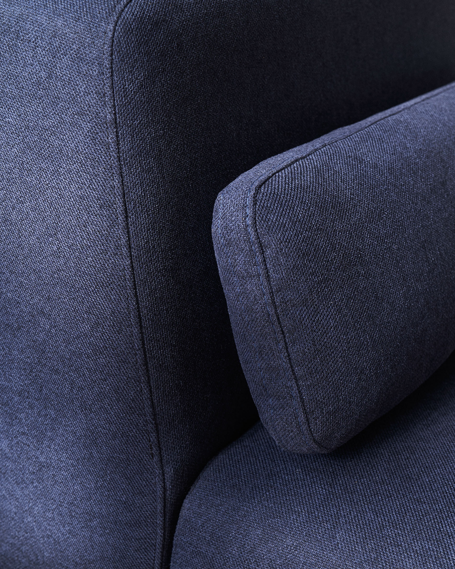 Kave Home Sierkussen 'Neom' t.b.v. Bank Neom, kleur Donkerblauw