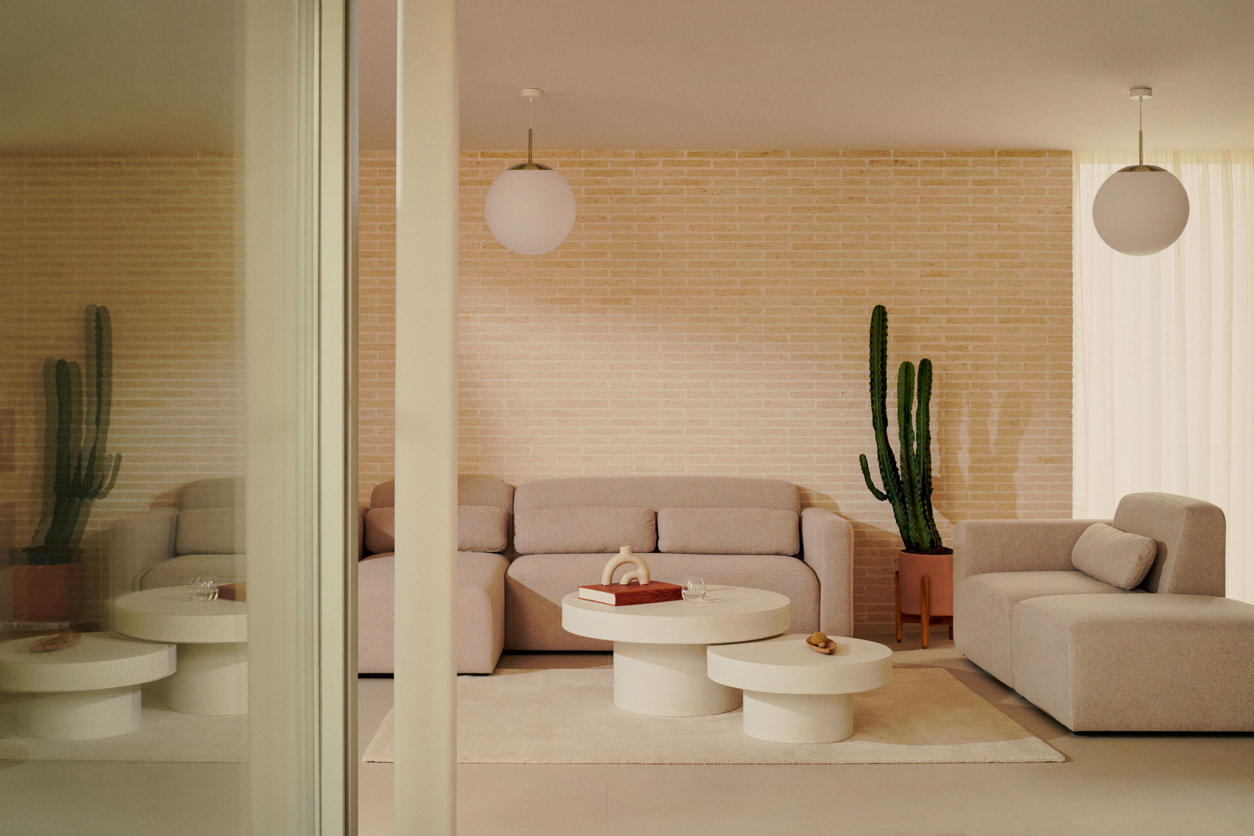 Kave Home 2-zits Bank 'Neom' kleur Beige