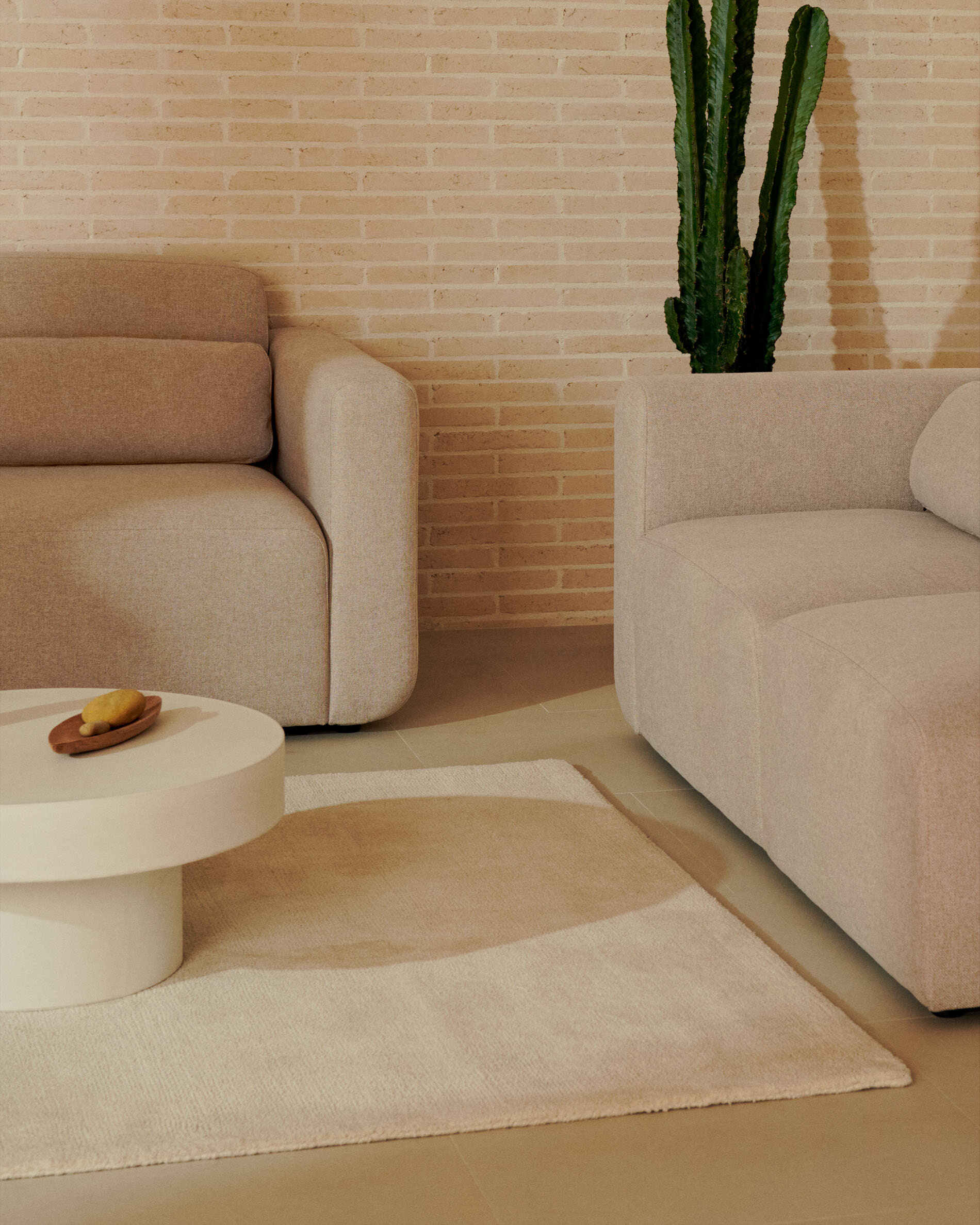 Kave Home 2-zits Bank Neom - Beige - S826MD2PAU12 • Sohome
