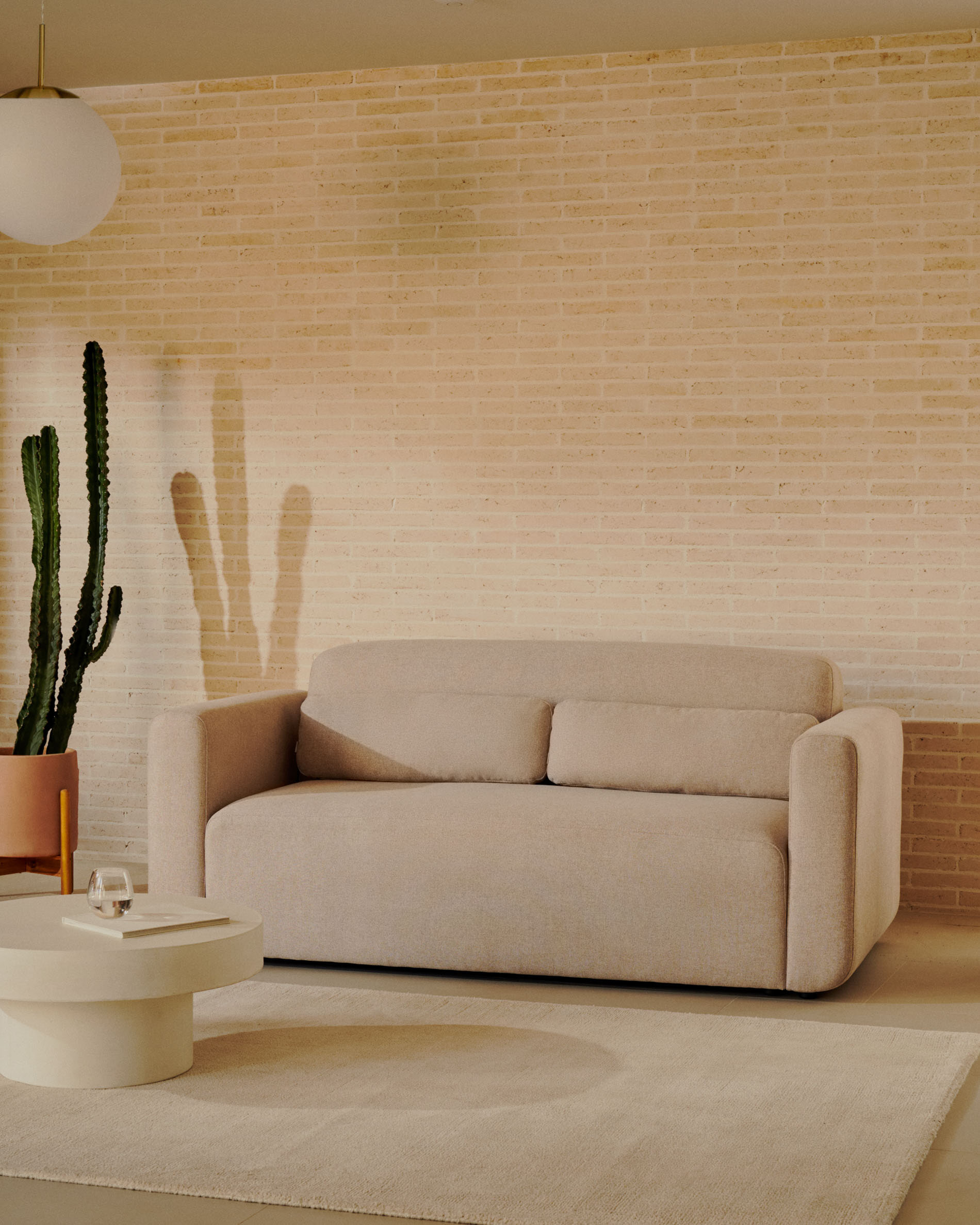 Kave Home 2-zits Bank 'Neom' kleur Beige