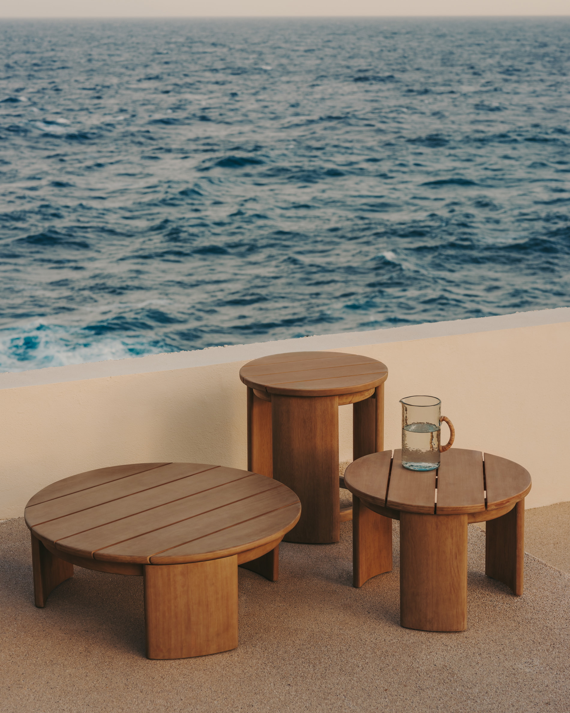 Kave Home Ronde Salontafel 'Xoriguer' Eucalyptushout, 90cm