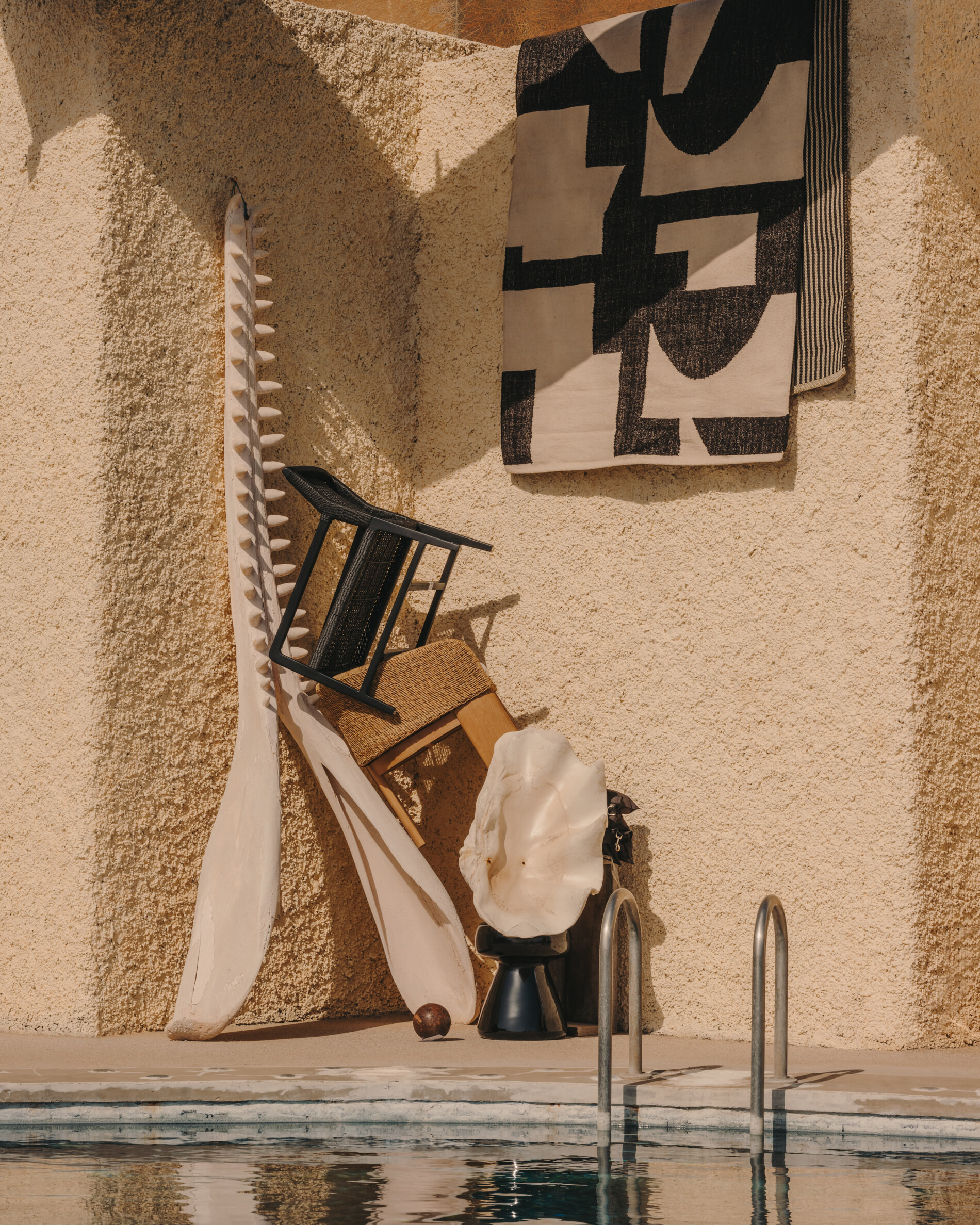 Kave Home Ronde Bijzettafel 'Manya' Keramiek, 38cm, kleur Zwart