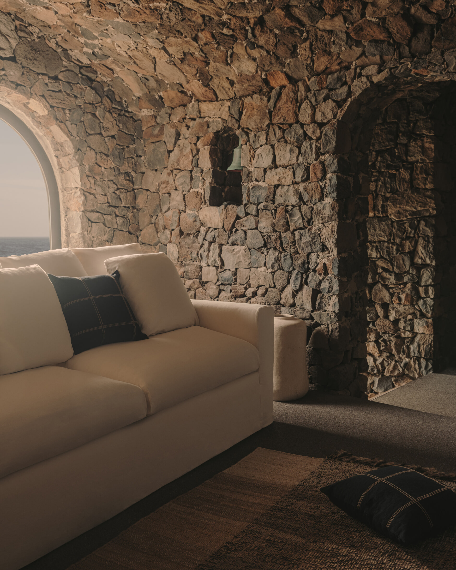 Kave Home 4-zits Bank 'Nora' kleur Taupe