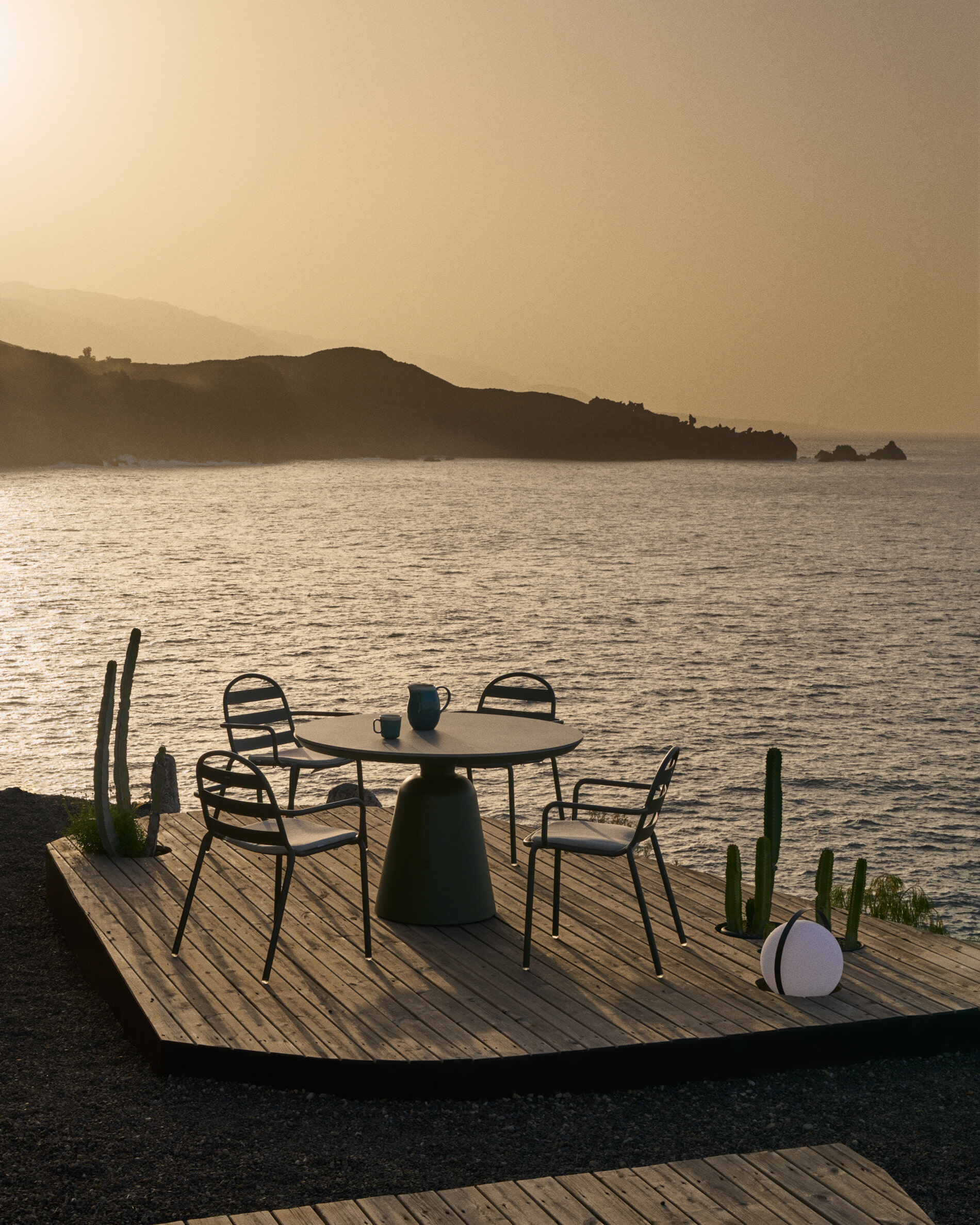 Kave Home Ronde Eettafel 'Tudons' Keramiek, 120cm