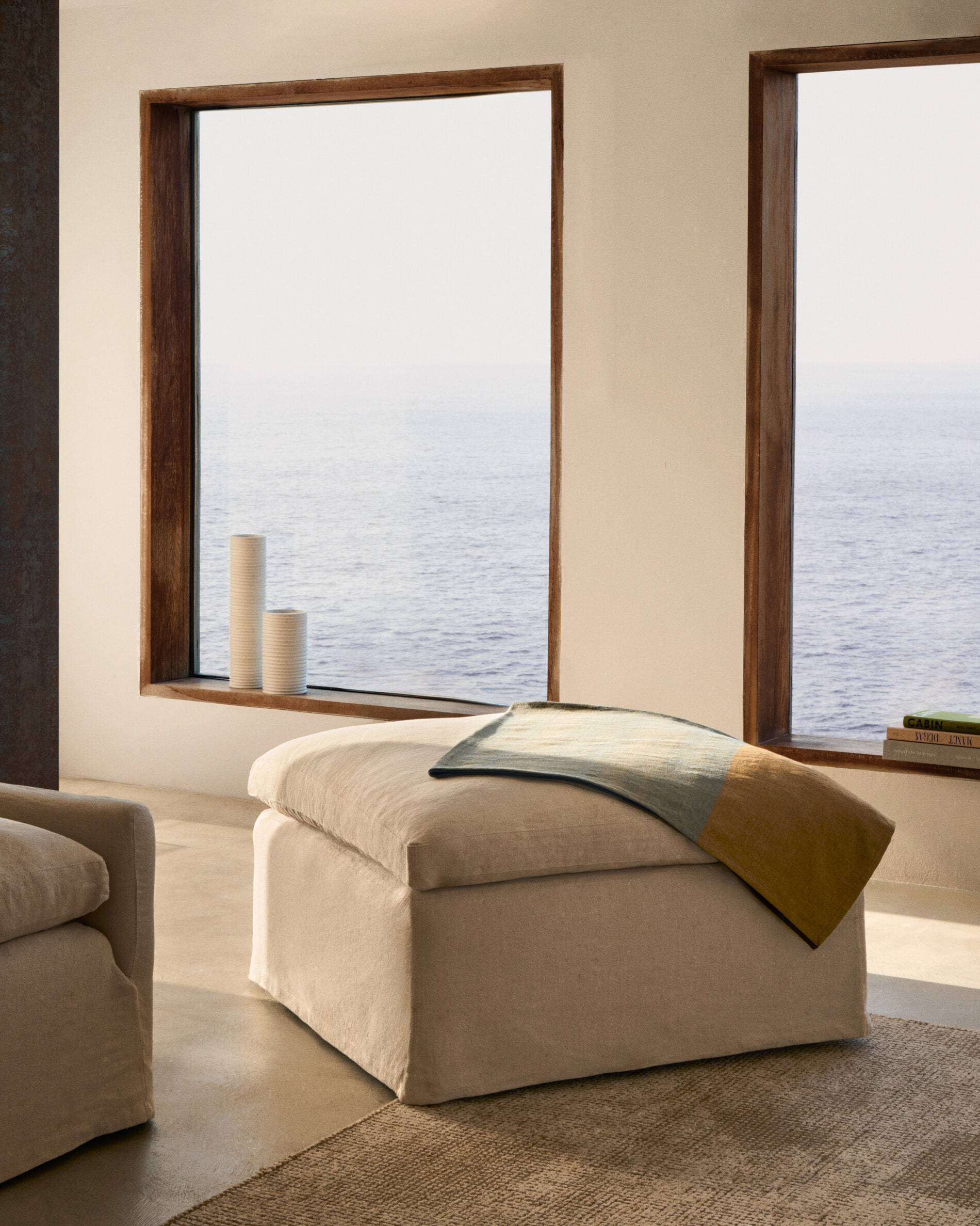 Kave Home Hocker 'Zenira' kleur Beige