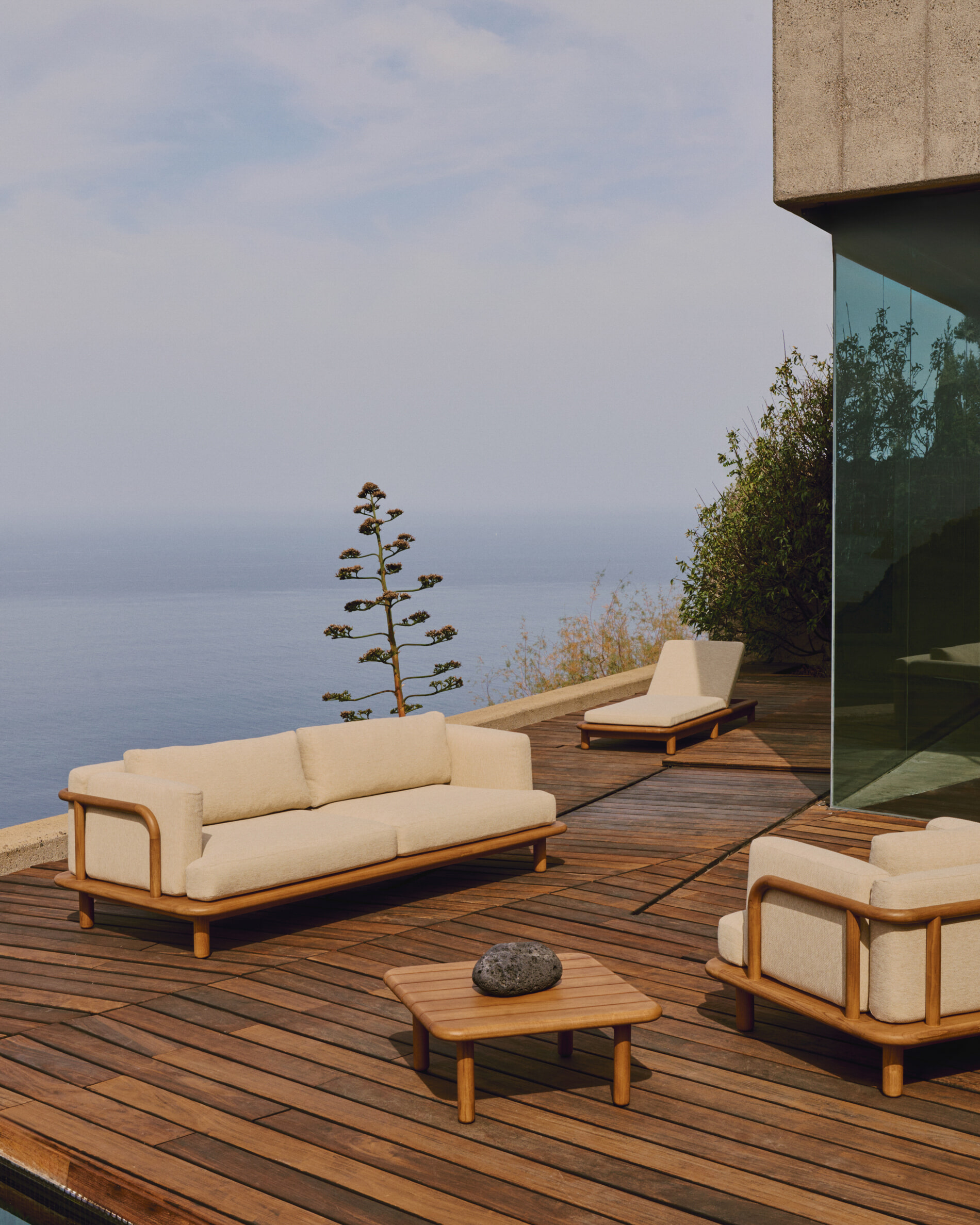 Kave Home Fauteuil 'Turqueta' Teakhout