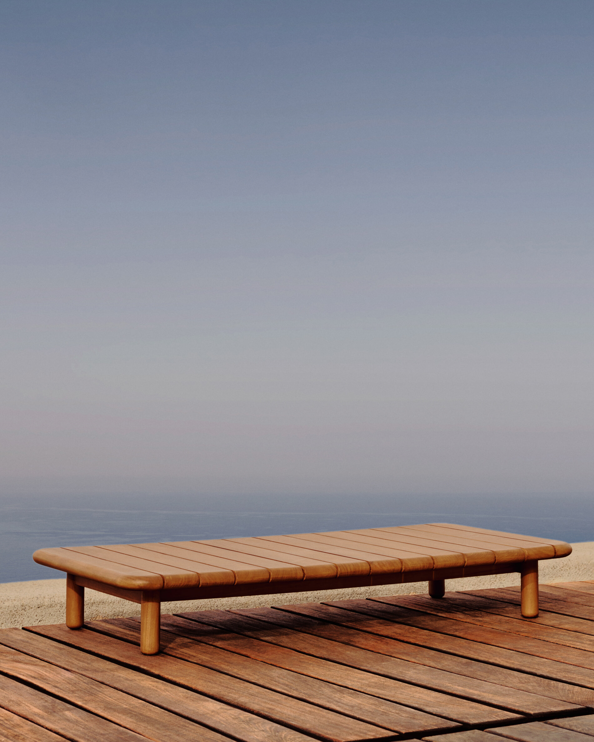 Kave Home Salontafel 'Turqueta' Teakhout, 140 x 70cm
