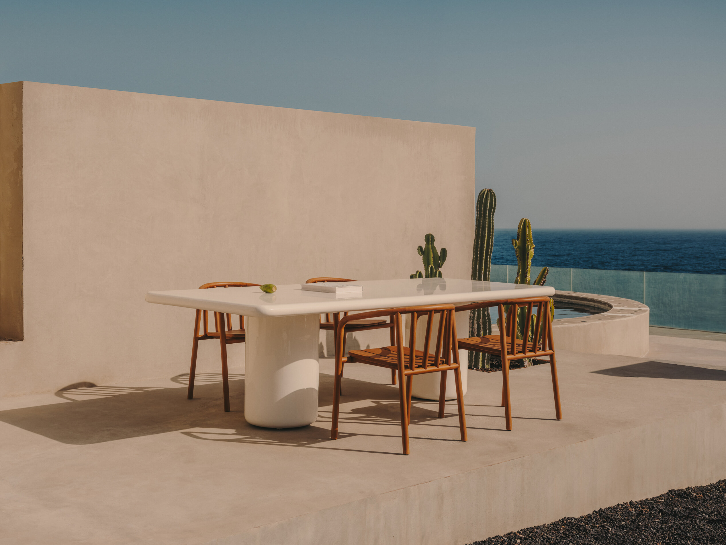 Kave Home Eetkamerstoel 'Turqueta' Teakhout