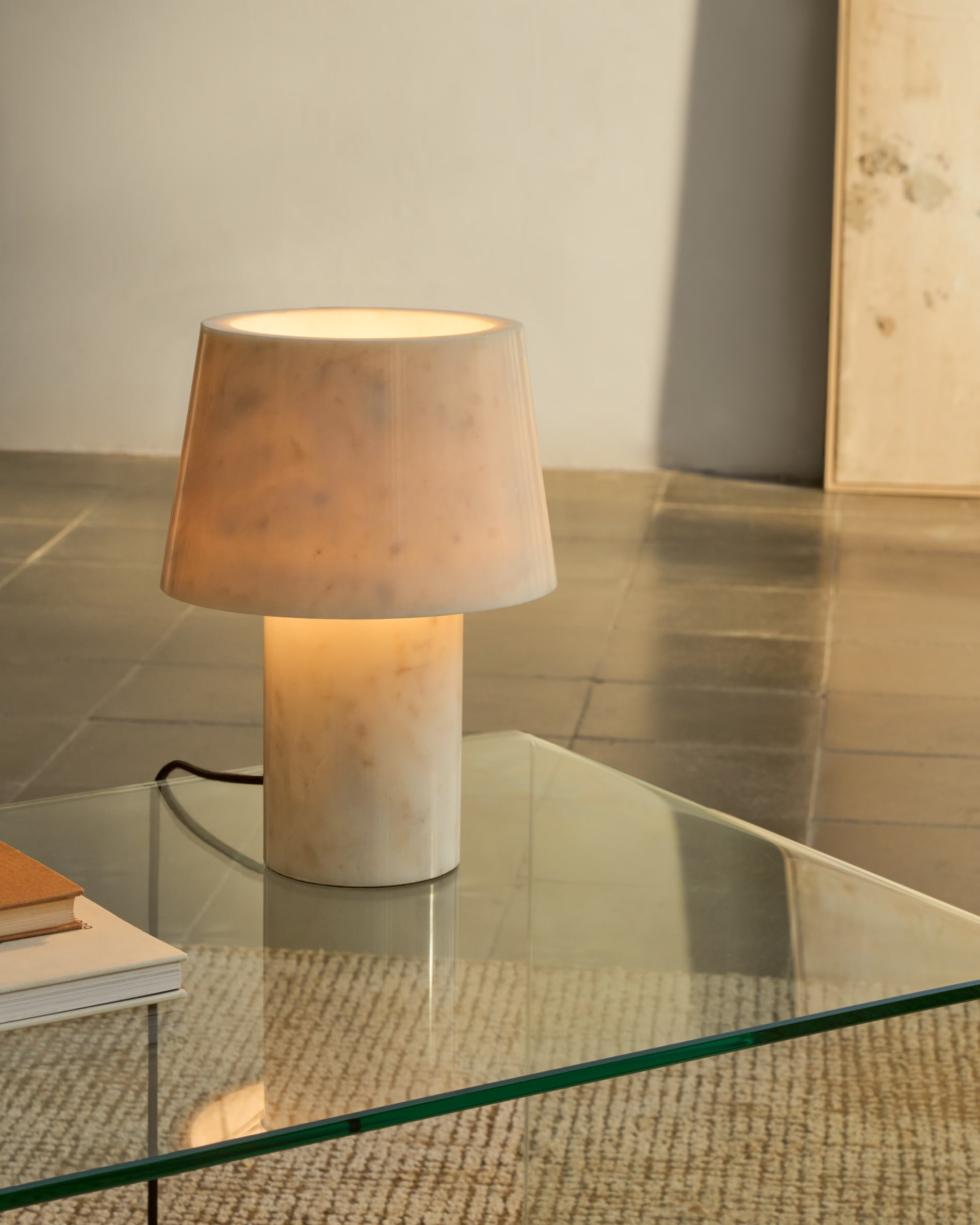 Kave Home Glazen Salontafel 'Burano', 110 x 50 cm
