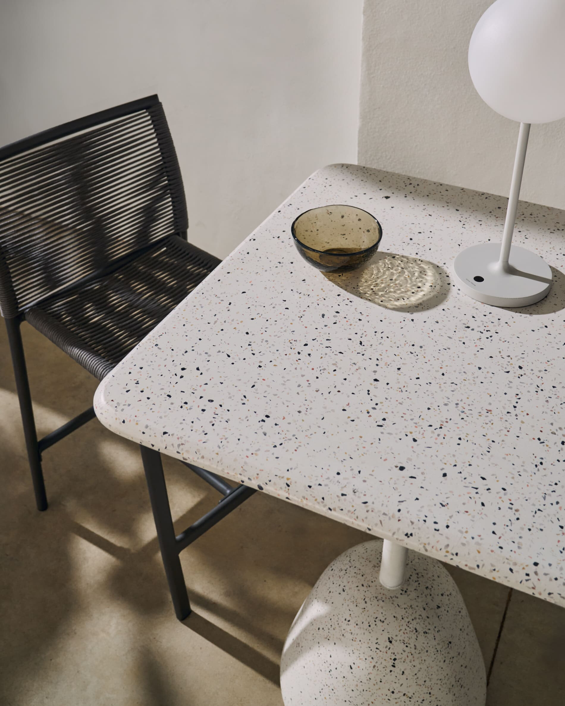 Kave Home Bartafel 'Saura' Terrazzo, 70 x 70cm