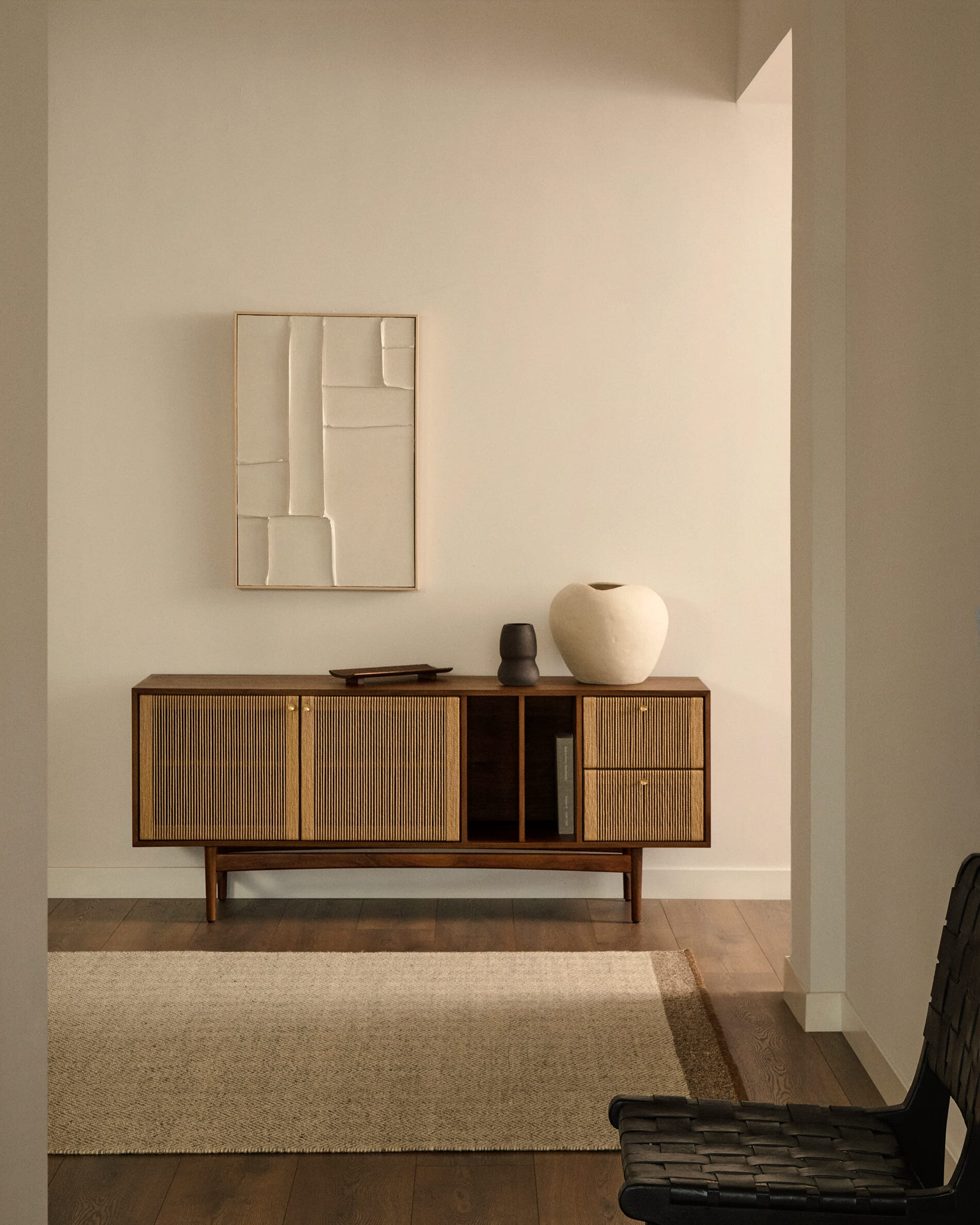 Kave Home Vloerkleed 'Nifelia' 200 x 300cm, kleur Beige
