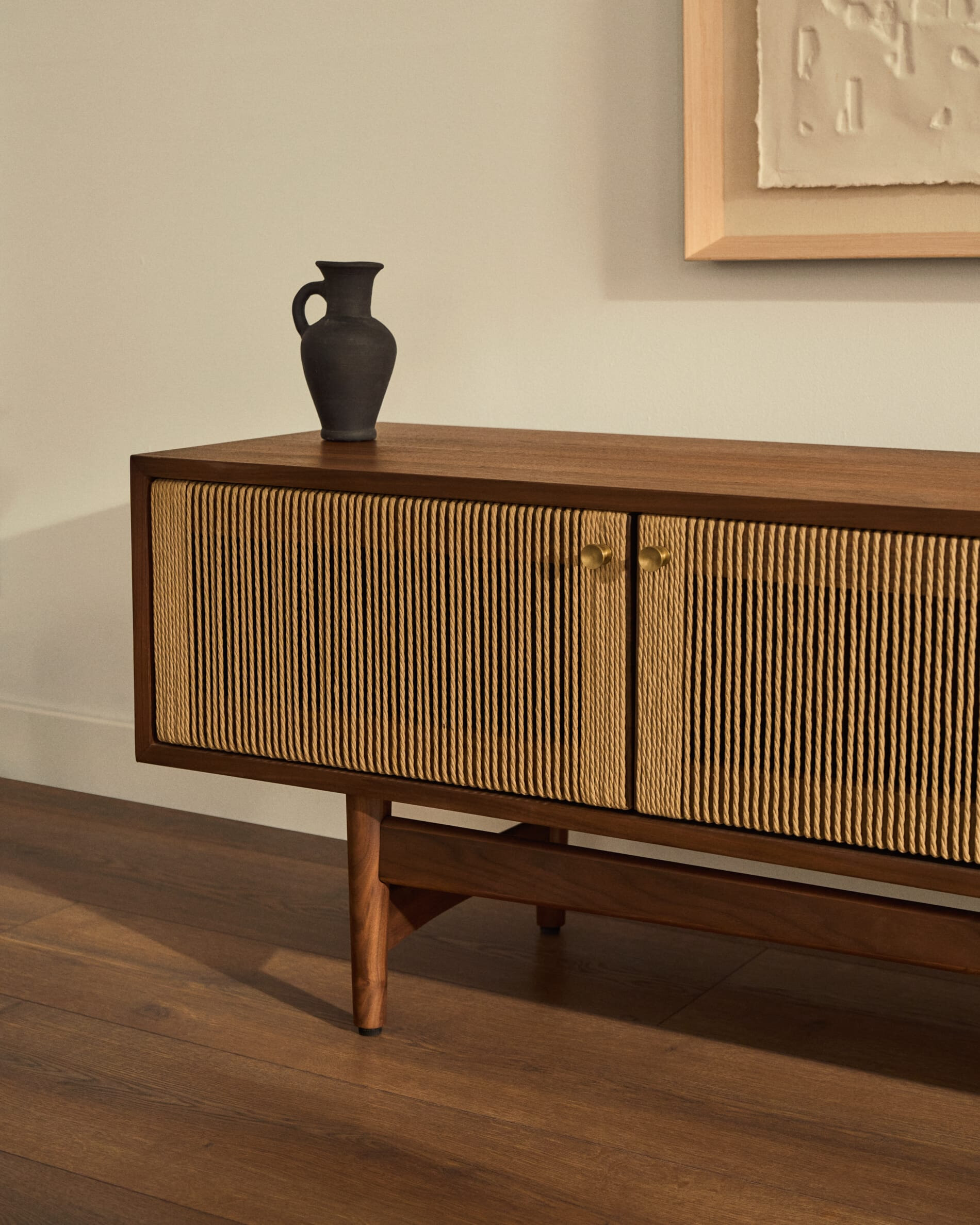 Kave Home Schilderij 'Annia' Papier Maché, 90 x 70cm