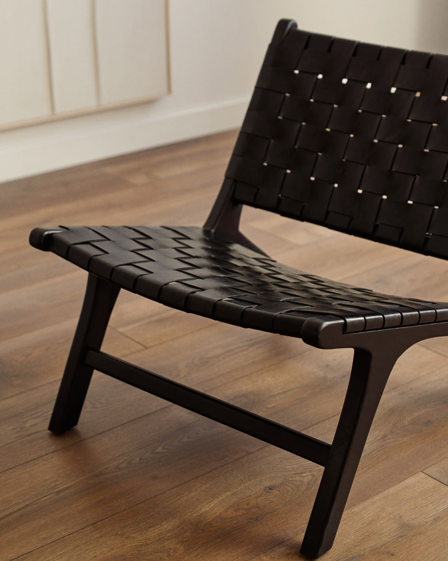 Kave Home Fauteuil 'Calixta', kleur Zwart